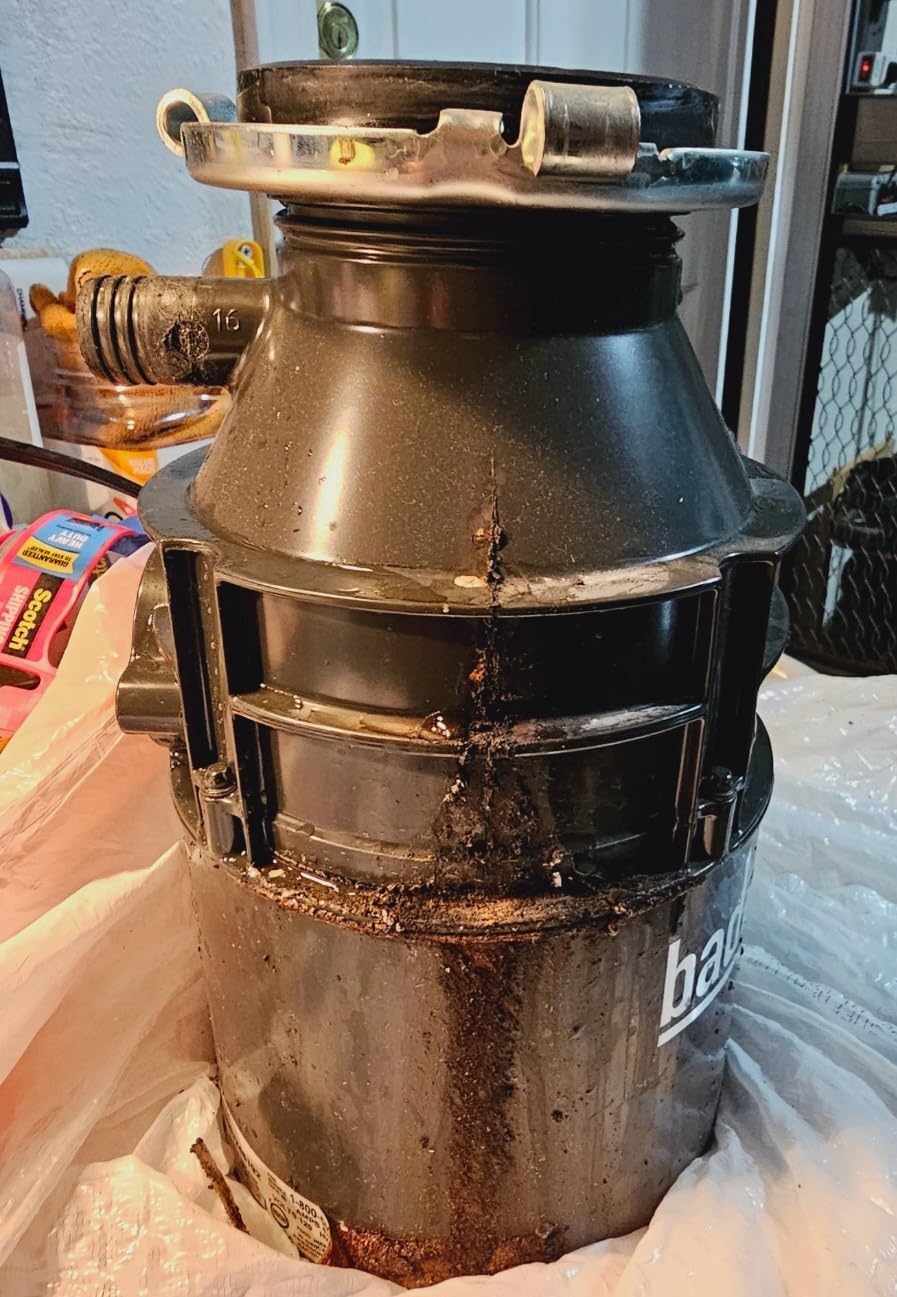 InSinkErator Badger 5XP Garbage Disposal with Power Cord, Standard Series 3/4 HP Continuous Feed Food Waste Disposer, Badger 5XP W/C - Customer Photo 3