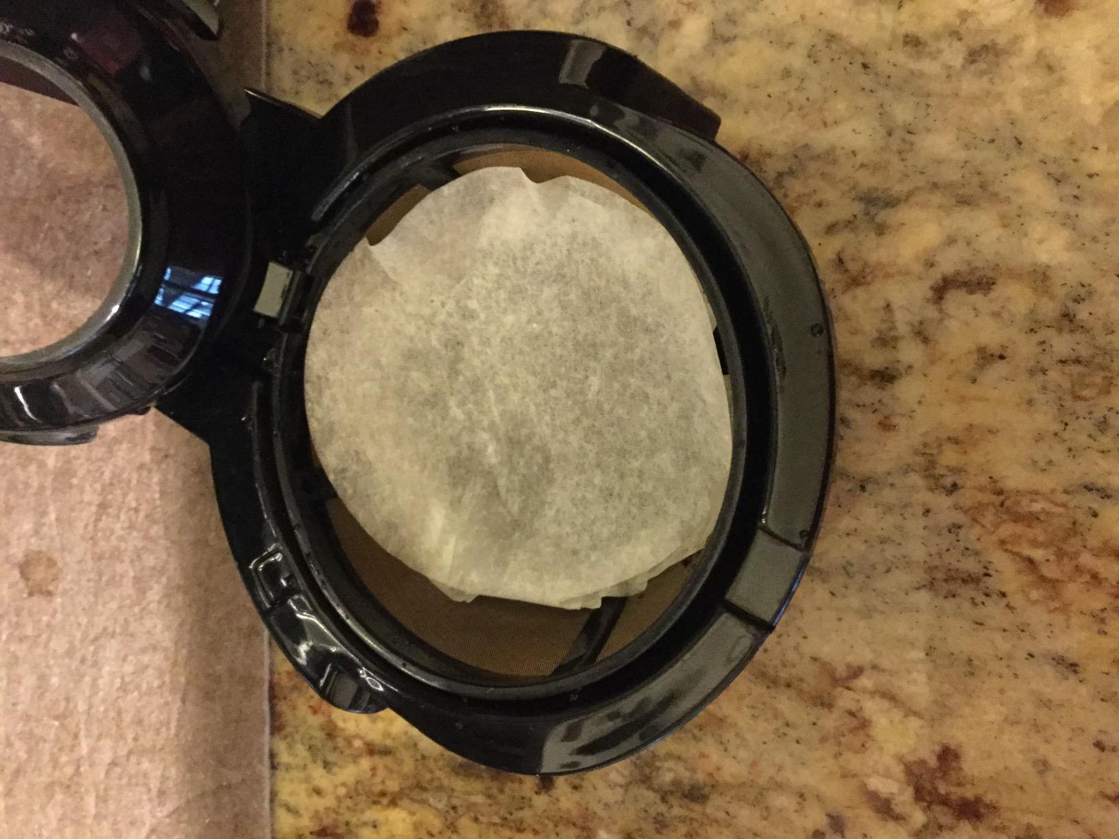 Hamilton Beach 2-Way Programmable Coffee Maker, 12 Cup Glass Carafe And Single Serve Coffee Maker, Black with Stainless Steel Accents, 49980RG Customer Review Hamilton Beach 2-Way Programmable Coffee Maker, 12 Cup Glass Carafe And Single Serve Coffee Maker, Black with Stainless Steel Accents, 49980RG - Customer Photo 4