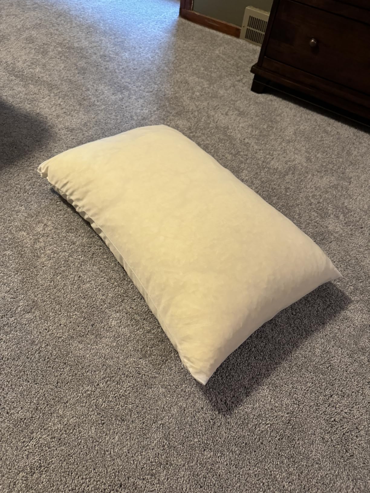 Coop Home Goods Original Adjustable Pillow, Queen Size Bed Pillows for Sleeping, Cross Cut Memory Foam Pillows - Medium Firm Back, Stomach and Side Sleeper Pillow, CertiPUR-US/GREENGUARD Gold customer photo 2