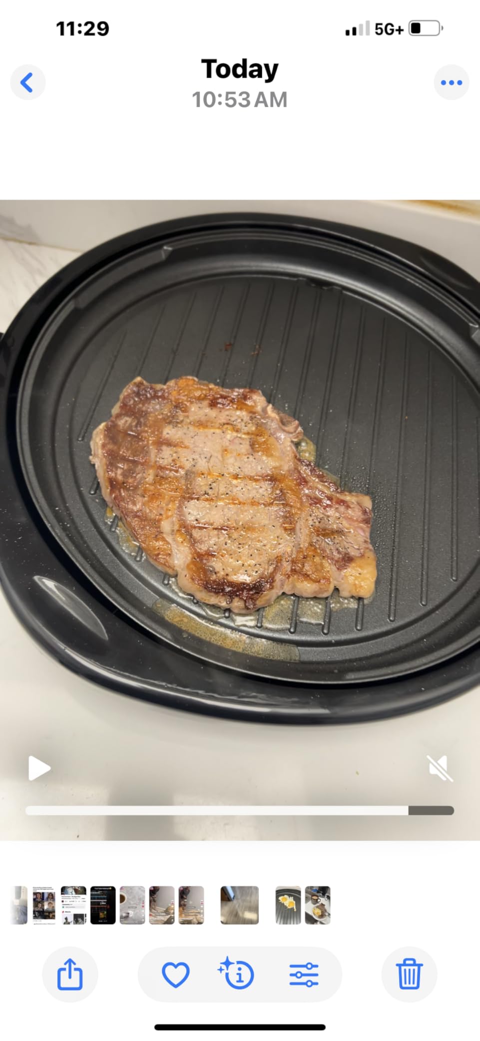 Elite Gourmet EMG-980B Smokeless Electric Tabletop Grill Nonstick, 6-Serving, Dishwasher Safe Removable Grilling Plate, Grill Indoor, Tempered Glass Lid, Adjustable Temperature, 14