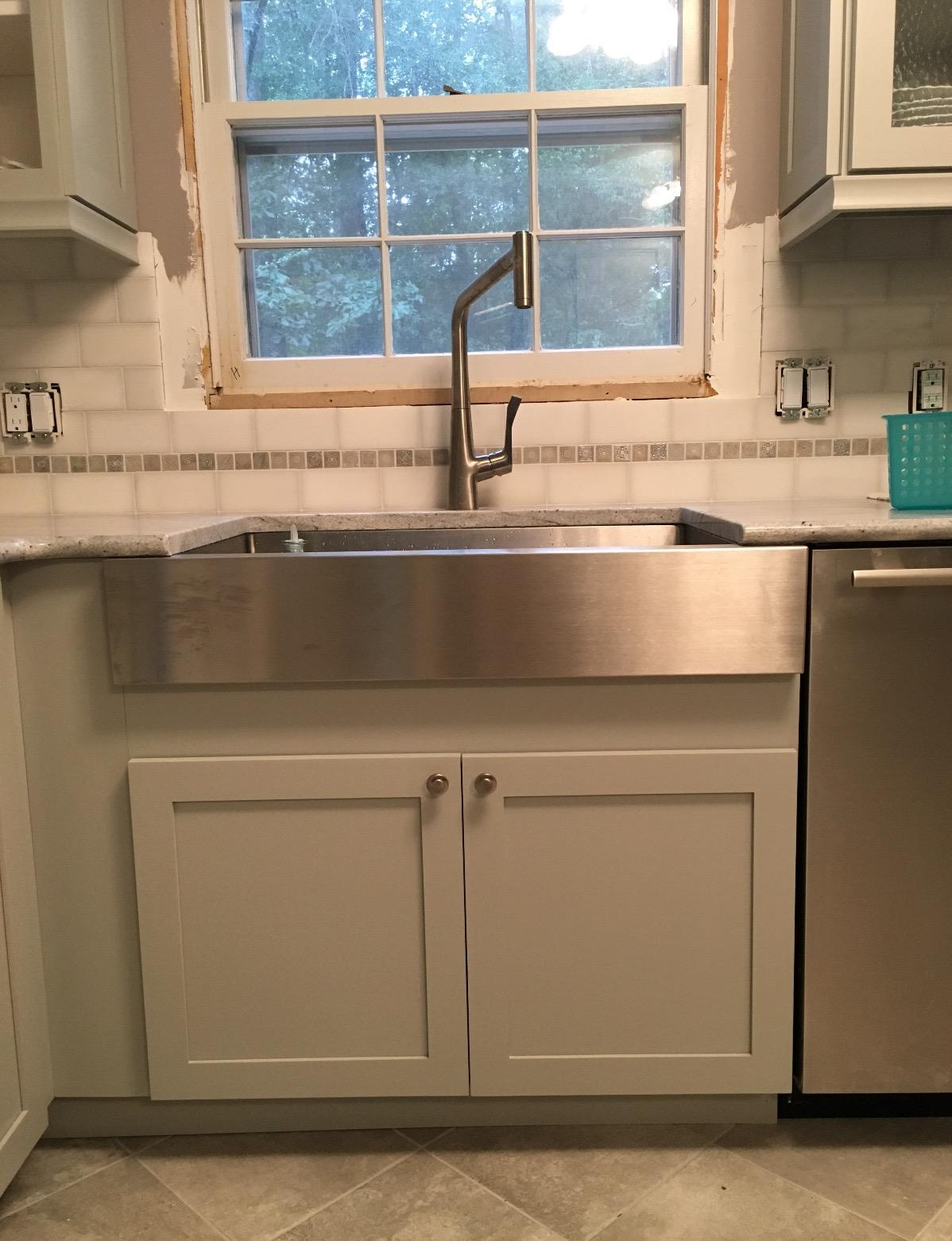 Elkay ECTRUF30179R Crosstown Single Bowl Farmhouse Stainless Steel Sink - Customer Photo 1