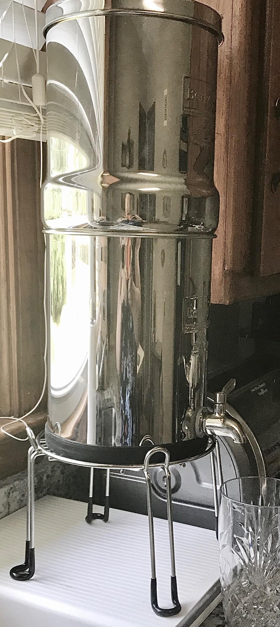 Travel Berkey Gravity-Fed Water Filter with 2 Black Berkey Elements–Enjoy Potable Water While Camping, RVing, Off-Grid, Emergencies, Every Day at Home Customer Review Travel Berkey Gravity-Fed Water Filter with 2 Black Berkey Elements–Enjoy Potable Water While Camping, RVing, Off-Grid, Emergencies, Every Day at Home - Customer Photo 5