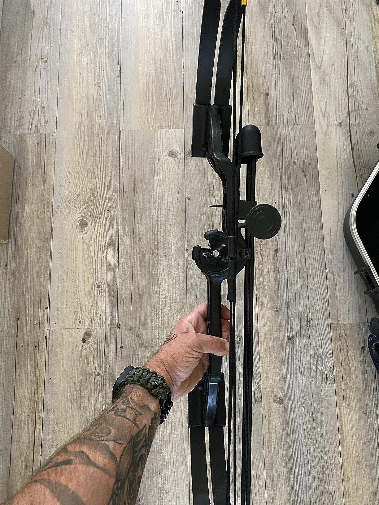 Bear Brave Youth Compound Bow - Fred Bear Tan customer photo 2