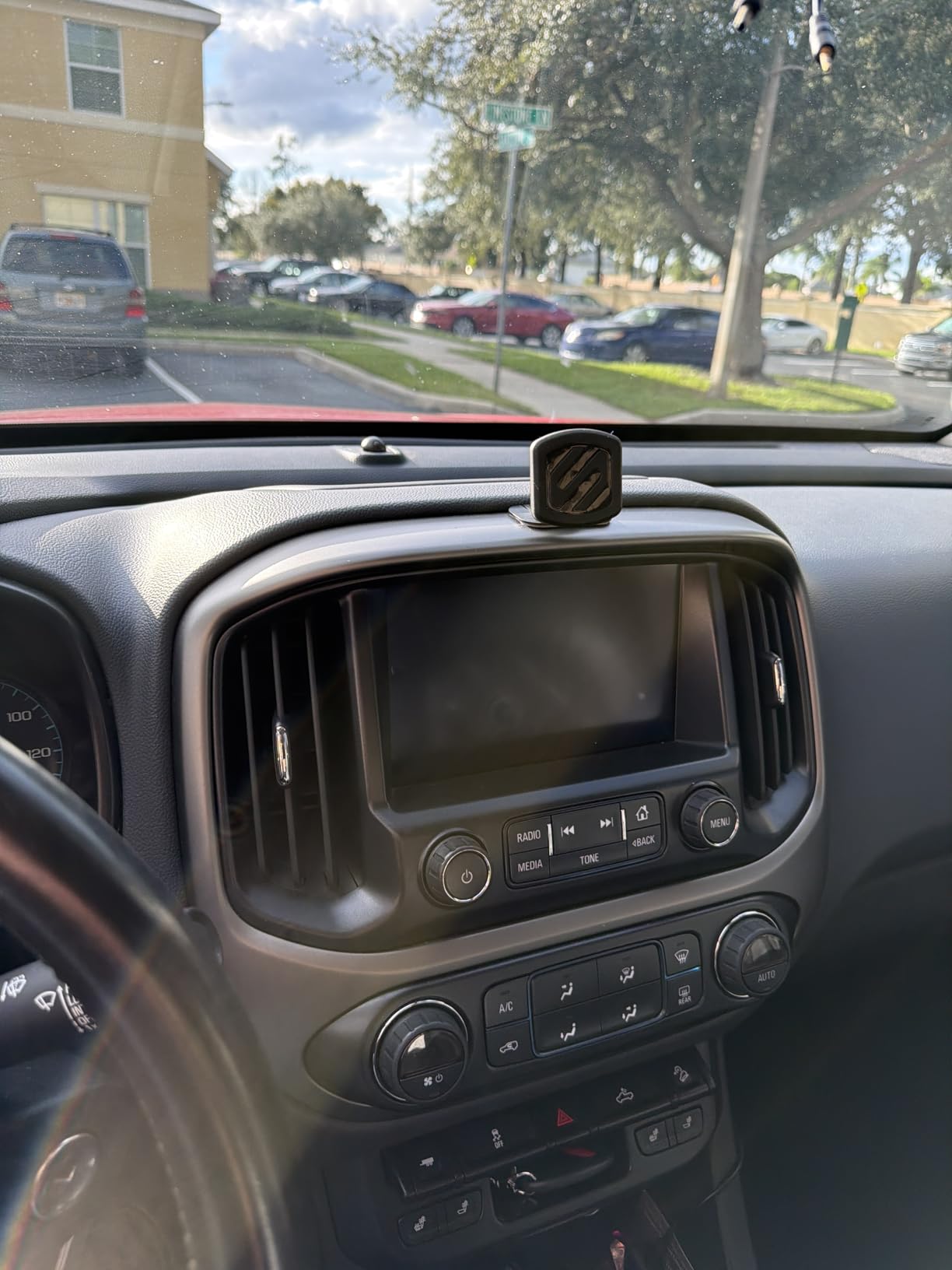 Scosche MAGDMB MagicMount Magnetic Phone Mount for Car, Dashboard Cell Phone Holder with 360° Adjustable Magnet Head, Universal Phone Stand for Car Compatible with iPhone, Samsung, and All Devices customer photo 1