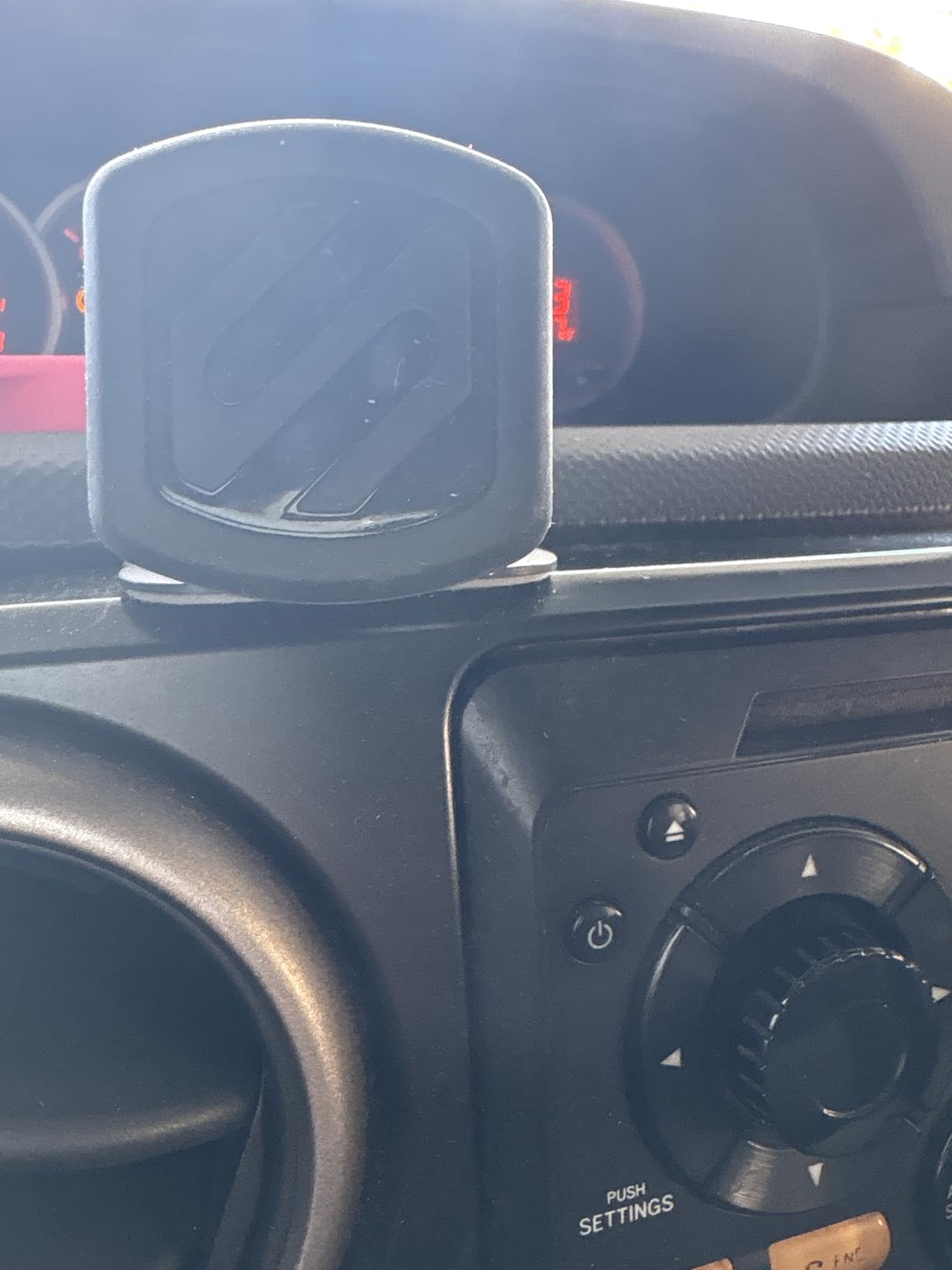 Scosche MAGDMB MagicMount Magnetic Phone Mount for Car, Dashboard Cell Phone Holder with 360° Adjustable Magnet Head, Universal Phone Stand for Car Compatible with iPhone, Samsung, and All Devices customer photo 2