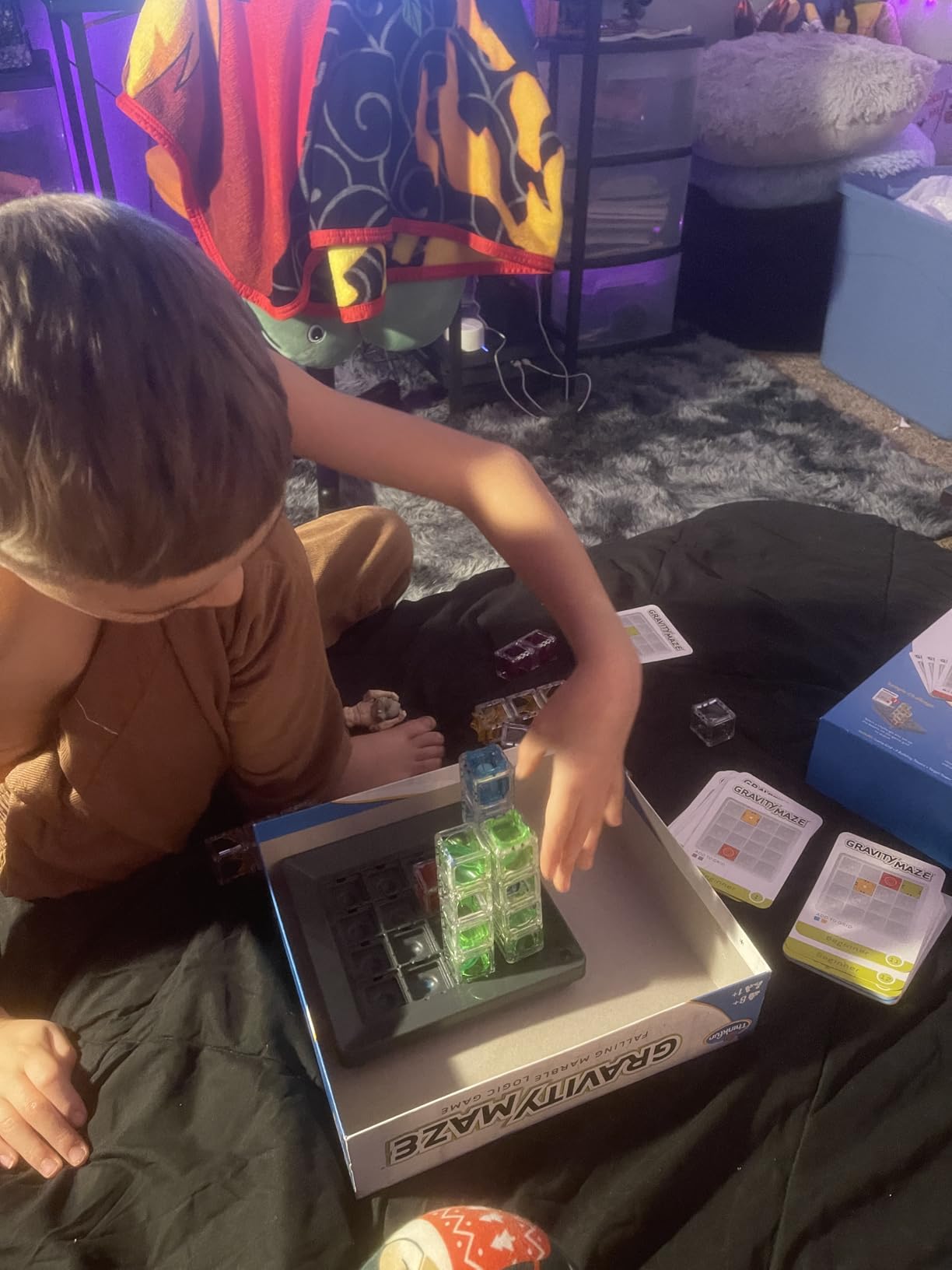 ThinkFun Gravity Maze - Falling Marble Logic Game - Challenging STEM Toy for Kids 8-12 - Gravity Marble Maze - Brain-Building Fun customer photo 1