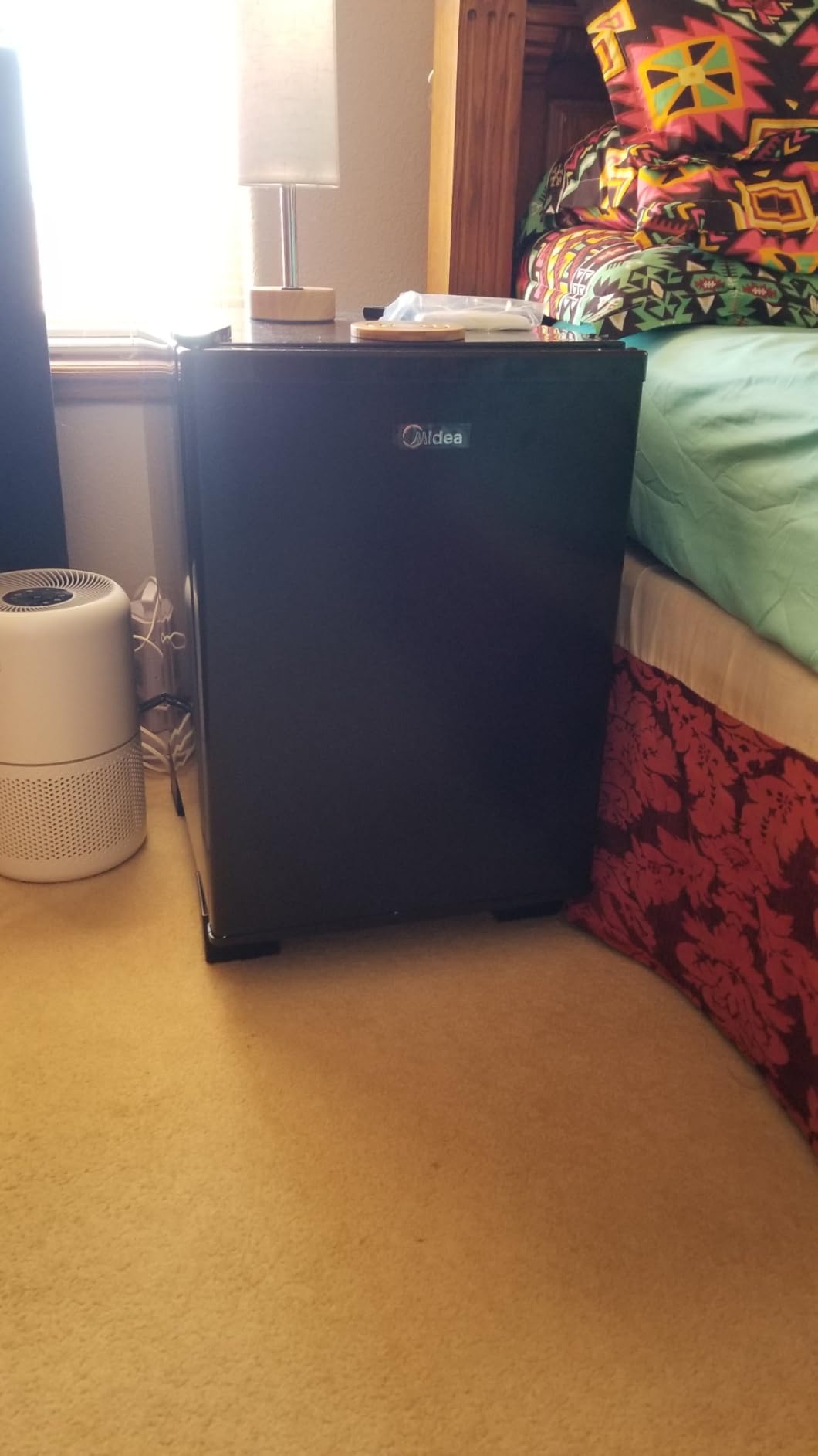 Midea WHS-65LB1 Compact Single Reversible Door Refrigerator, 1.6 Cubic Feet(0.045 Cubic Meter), Black Customer Review Midea WHS-65LB1 Compact Single Reversible Door Refrigerator, 1.6 Cubic Feet(0.045 Cubic Meter), Black - Customer Photo 1