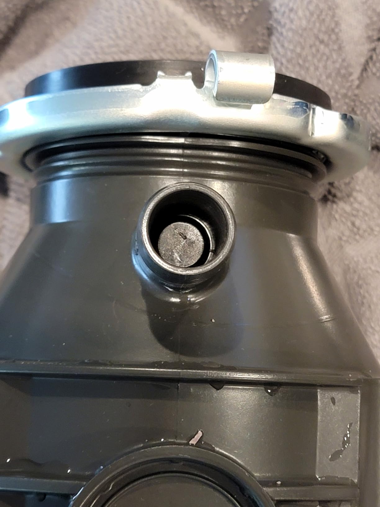 InSinkErator Badger 5 Garbage Disposal with Power Cord, Standard Series 1/2 HP Continuous Feed Food Waste Disposer, Badger 5 W/C, No Size, Black/Gray - Customer Photo 3