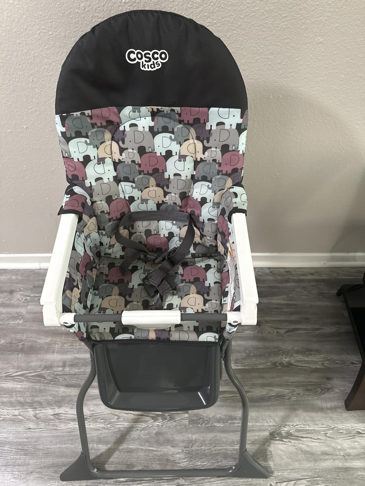 Cosco Kids Highchair for Baby, Simple Foldable High Chair, Convenient, Lightweight, and Compact Design, Posey Pop customer photo 2