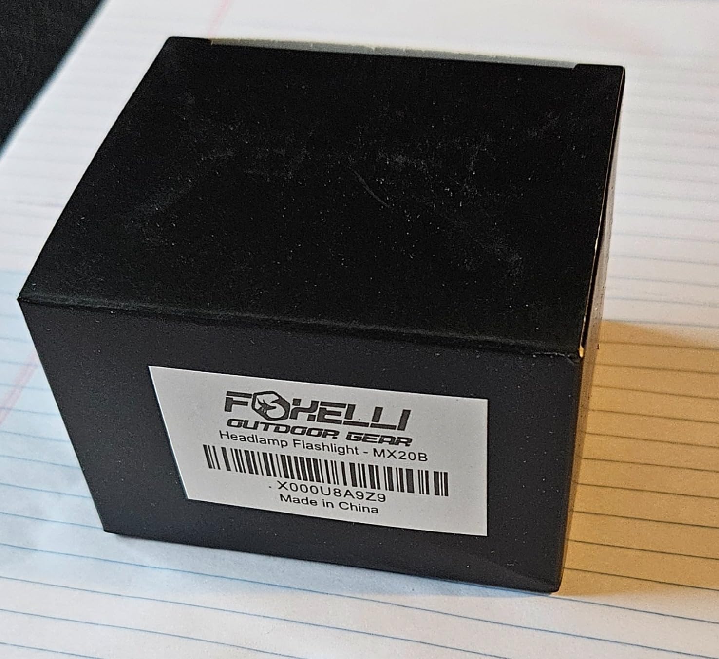 Foxelli LED Headlamp Flashlight for Adults & Kids, Running, Camping, Hiking Head Lamp with White & Red Light, Comfortable Headband, Lightweight & Waterproof, 3 AAA Batteries customer photo 1