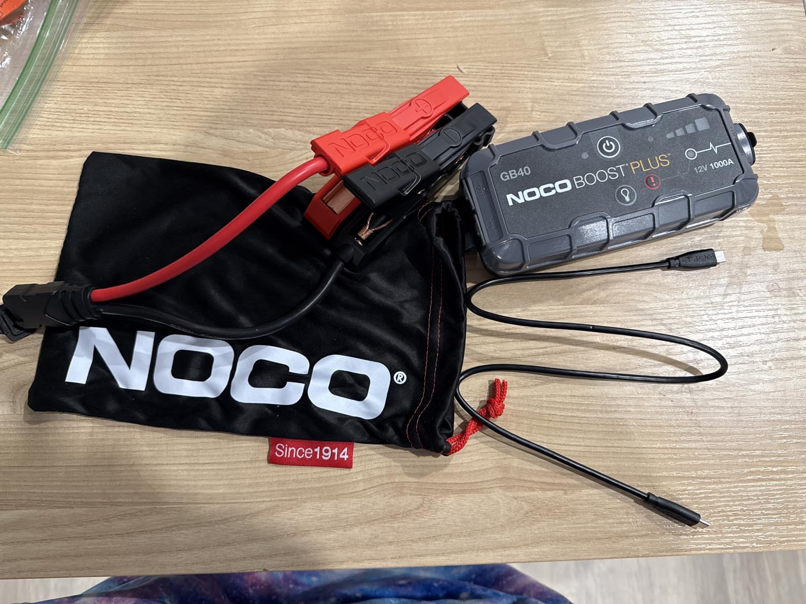 NOCO Boost GB40 12V 1000A UltraSafe Portable Lithium Jump Starter customer photo 2