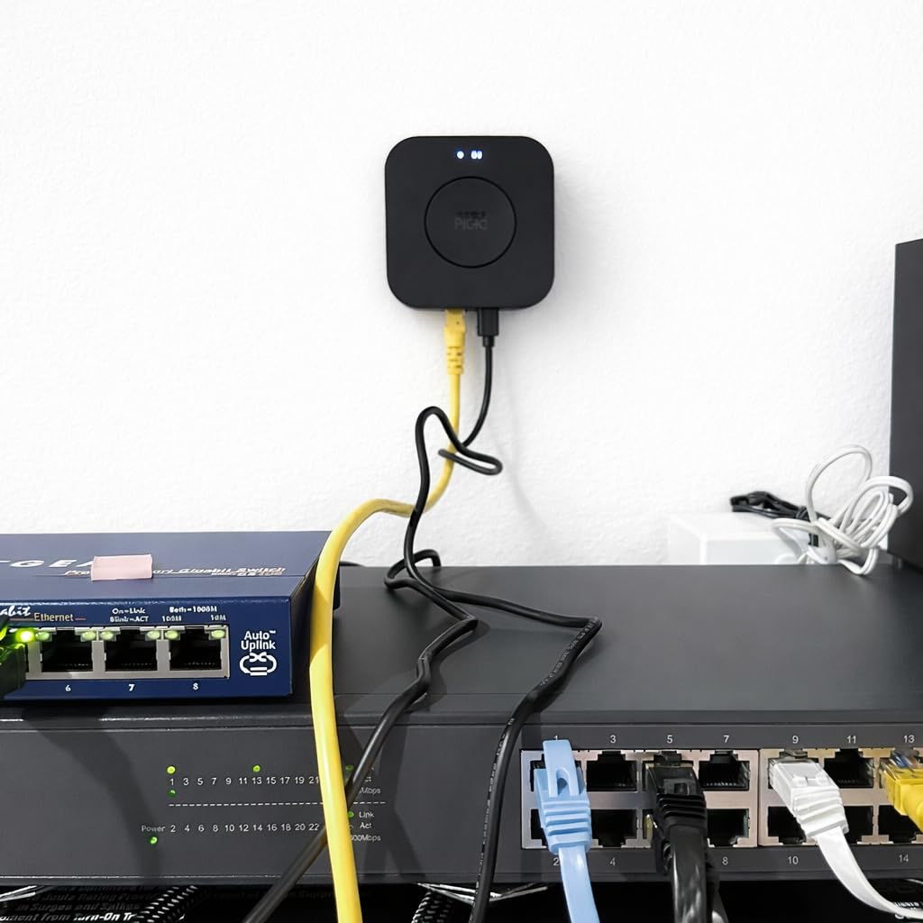 Philips Hue Bridge, Unlock The Full Potential of Hue Bridge System, Multi-Room and Out-of-Home Control, Create Automations and Zones, Smart Lighting Hub, Works with Voice and Matter-Compatible customer photo 1