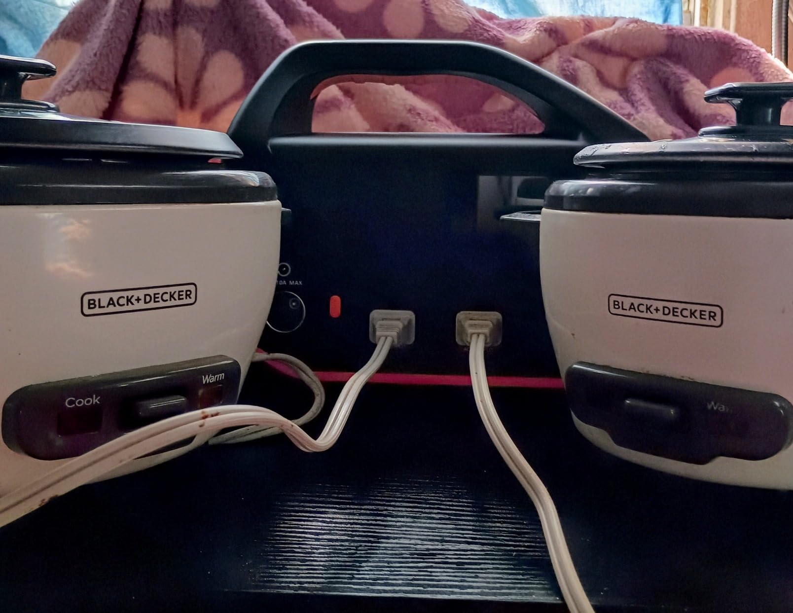 BLACK+DECKER 16-Cup Rice Cooker, RC516, 8-Cup Uncooked Rice, Steaming Basket, Removable Non-Stick Bowl, One Touch Customer Review BLACK+DECKER 16-Cup Rice Cooker, RC516, 8-Cup Uncooked Rice, Steaming Basket, Removable Non-Stick Bowl, One Touch - Customer Photo 2