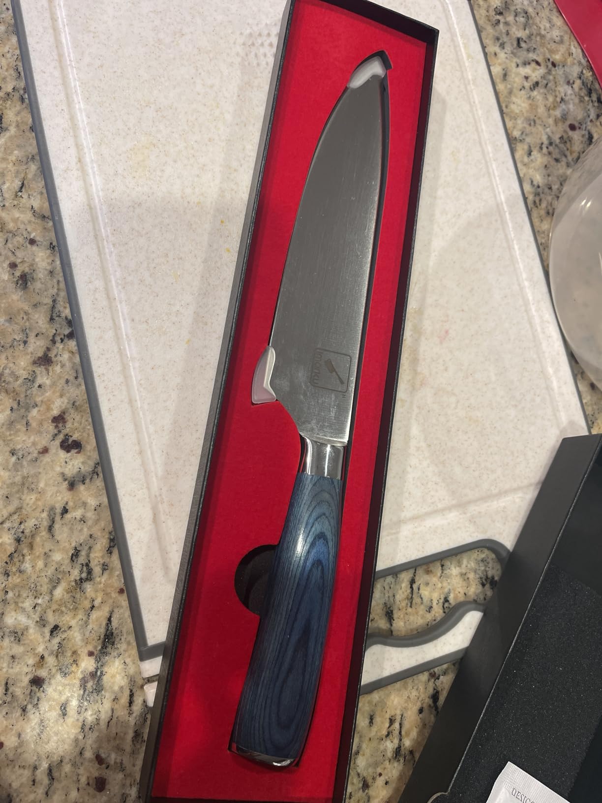 imarku Japanese Chef Knife - Sharp Kitchen Knife 8 Inch, HC Steel Chef's Knives with Gift Box, Gyutou Knives customer photo 1