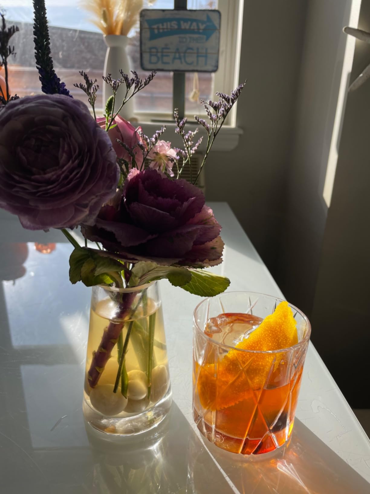 Orrefors City Double Old Fashioned Glass (Set of 4) - 11 Fl. Oz., Asymmetric Design, Glassware for Whiskey, Bourbon, Gin, Serving Cocktails & Margaritas, Dishwasher Safe - Customer Photo 1