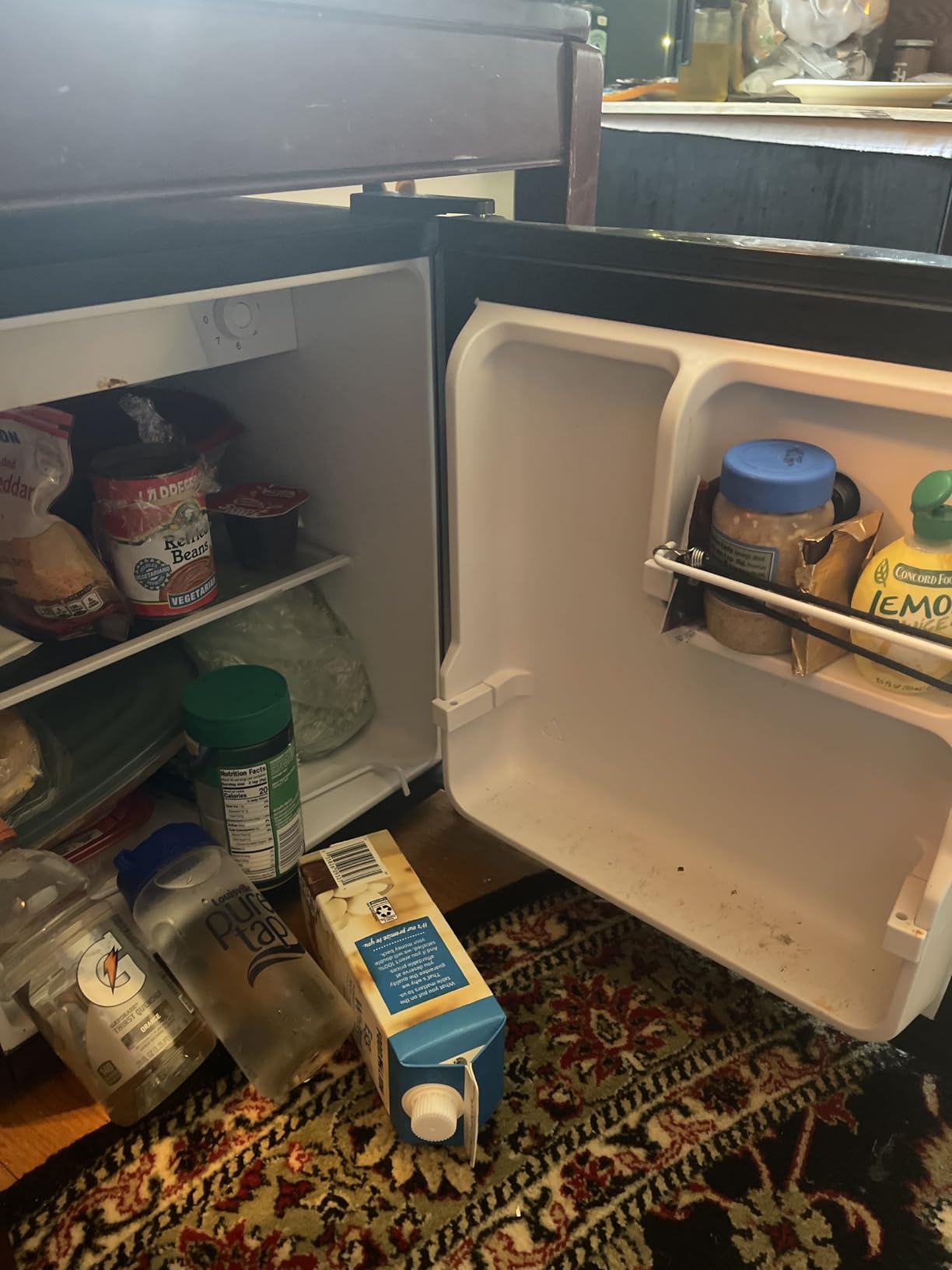 BLACK+DECKER 1.7 Cu. Ft. Compact Refrigerator, ENERGY STAR Certified, Single Door Mini Fridge with Chiller Compartment, Personal Fridge for Home or Dorm Room, R600a Refrigerant, BCRK17W, White Customer Review BLACK+DECKER 1.7 Cu. Ft. Compact Refrigerator, ENERGY STAR Certified, Single Door Mini Fridge with Chiller Compartment, Personal Fridge for Home or Dorm Room, R600a Refrigerant, BCRK17W, White - Customer Photo 5