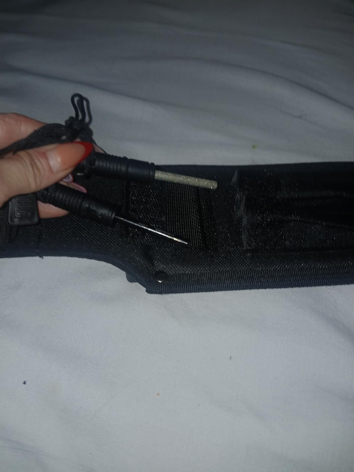 Mossy Oak Survival Hunting Knife with Sheath, 15-inch Fixed Blade Tactical Bowie Knife with Sharpener & Fire Starter for Camping, Outdoor, Bushcraft customer photo 1