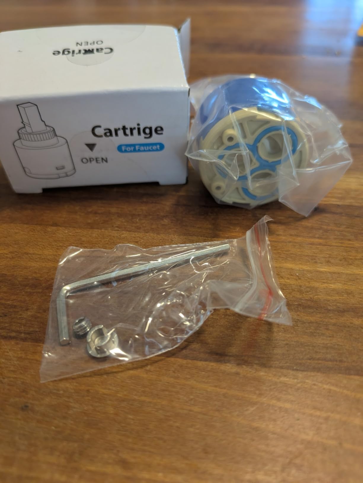 WEWE Single Handle High Arc Brushed Nickel Pull Out Kitchen Faucet,Single Level Stainless Steel Kitchen Sink Faucets with Pull Down Sprayer,Suitable for Laundry Rv Bar - Customer Photo 1