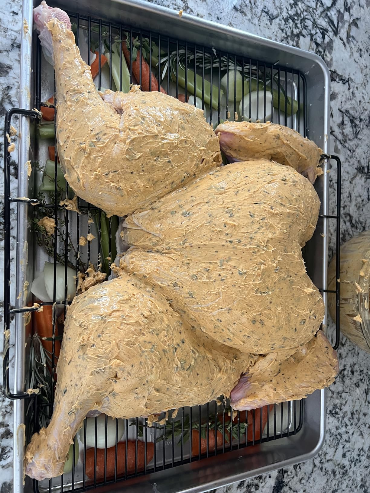 Nordic Ware Oven Crisp Baking Tray 2pc Set Includes Pan and Rack; Natural Aluminum For Air Frying, Crisping, Broiling, Baking; Cooking Surface 17 x 12 Inches - Customer Photo 1