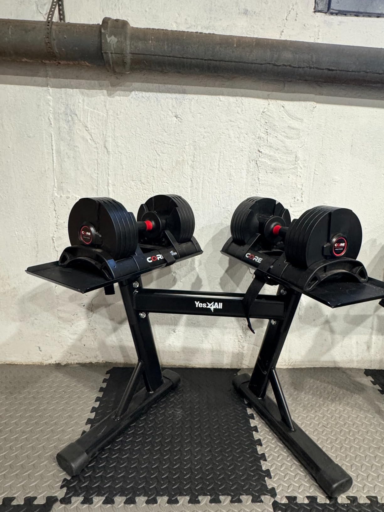 Core Fitness Adjustable Dumbbell Weight Set by Affordable Dumbbells customer photo 1