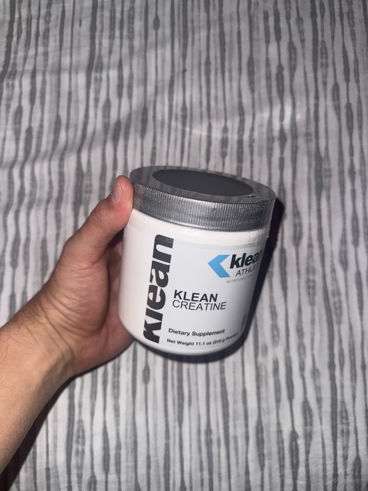 Klean Athlete Klean Creatine - Supports Muscle Strength, Performance & Recovery from Strenuous Exercise* - NSF Certified for Sport - 11.1 Ounces - Unflavored customer photo 1