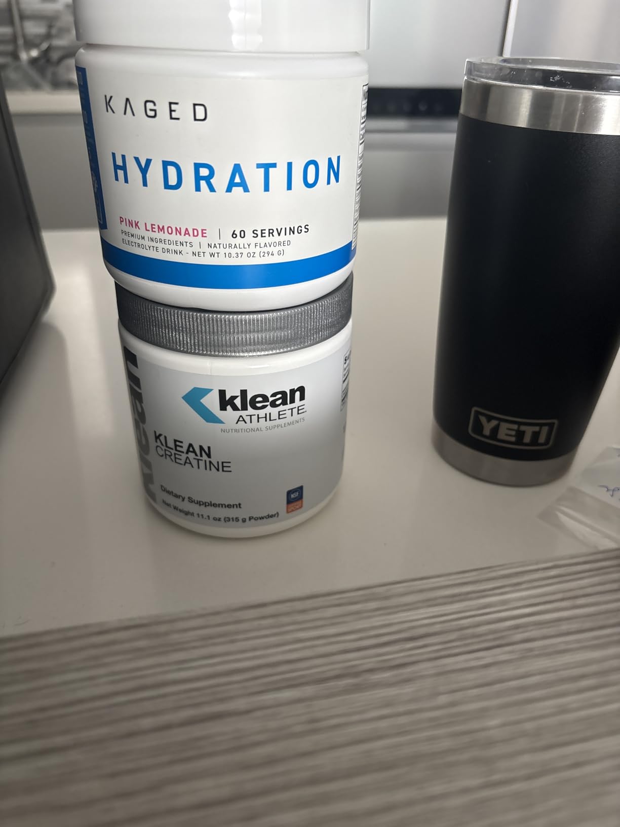 Klean Athlete Klean Creatine - Supports Muscle Strength, Performance & Recovery from Strenuous Exercise* - NSF Certified for Sport - 11.1 Ounces - Unflavored customer photo 2