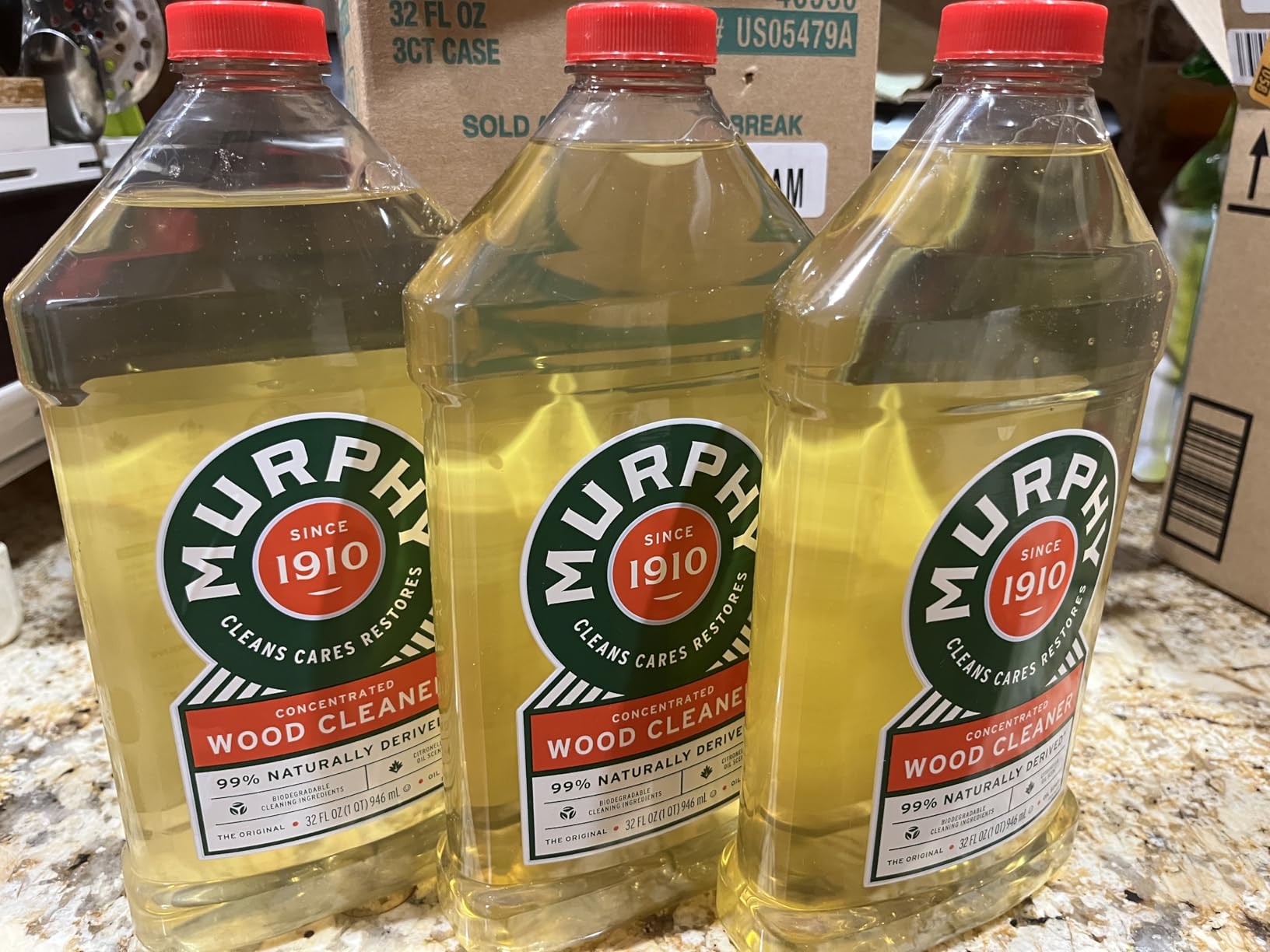 Murphy Oil Soap Wood Cleaner, 32 Fluid ounce (Pack of 3) - Customer Photo 1