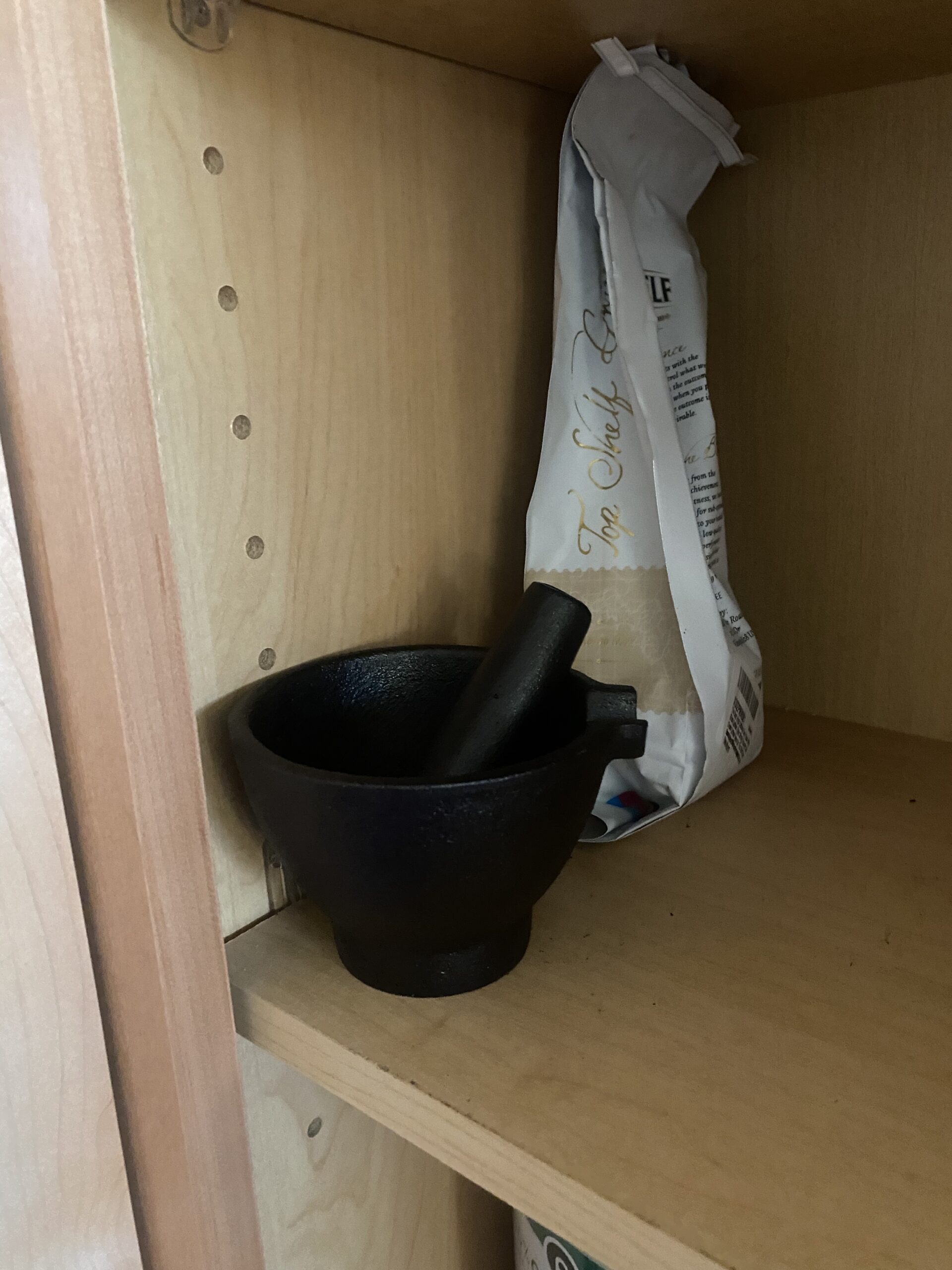 Fox Run Mortar and Pestle, Cast Iron, Black - Customer Photo 1