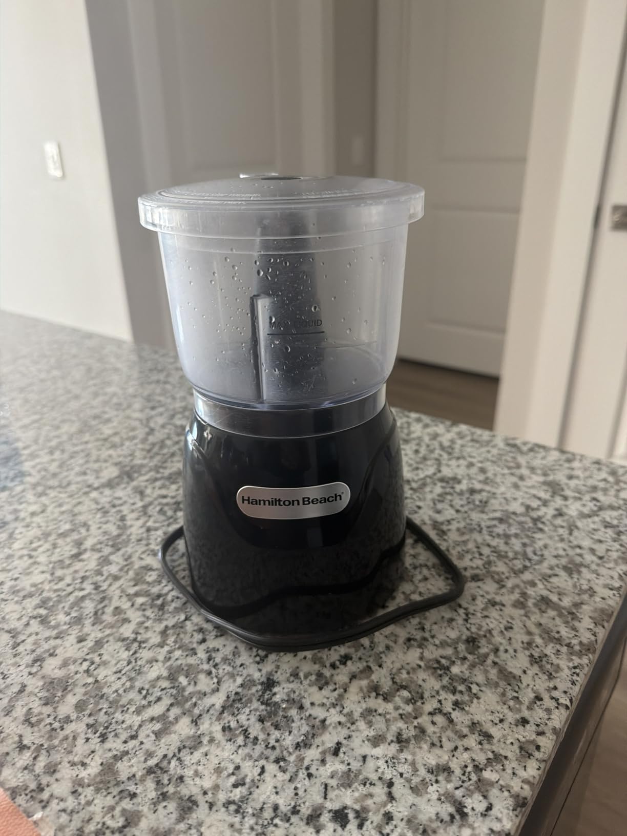 Hamilton Beach Electric Vegetable Chopper & Mini Food Processor, 3-Cup, 350 Watts, for Dicing, Mincing, and Puree, Black (72850) customer photo 1