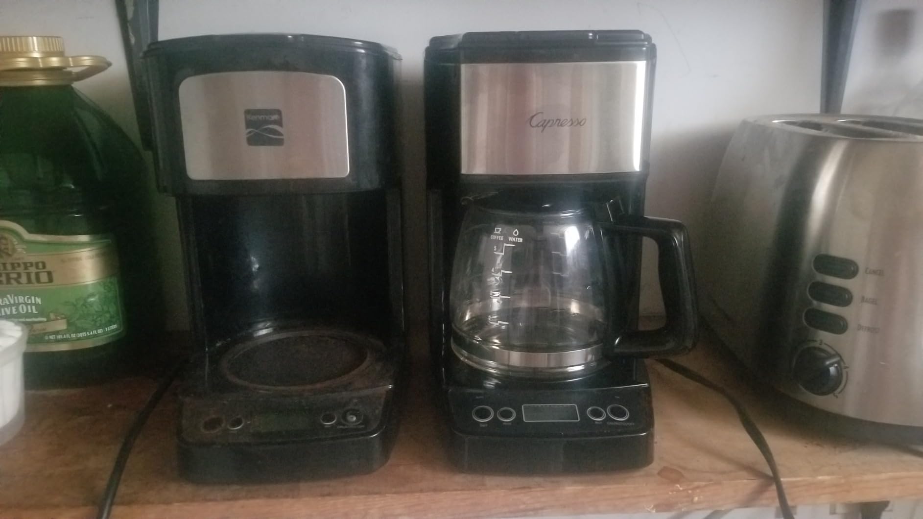 Capresso 5-Cup Mini Drip Coffee Maker, Black and Stainless Steel - Customer Photo 2