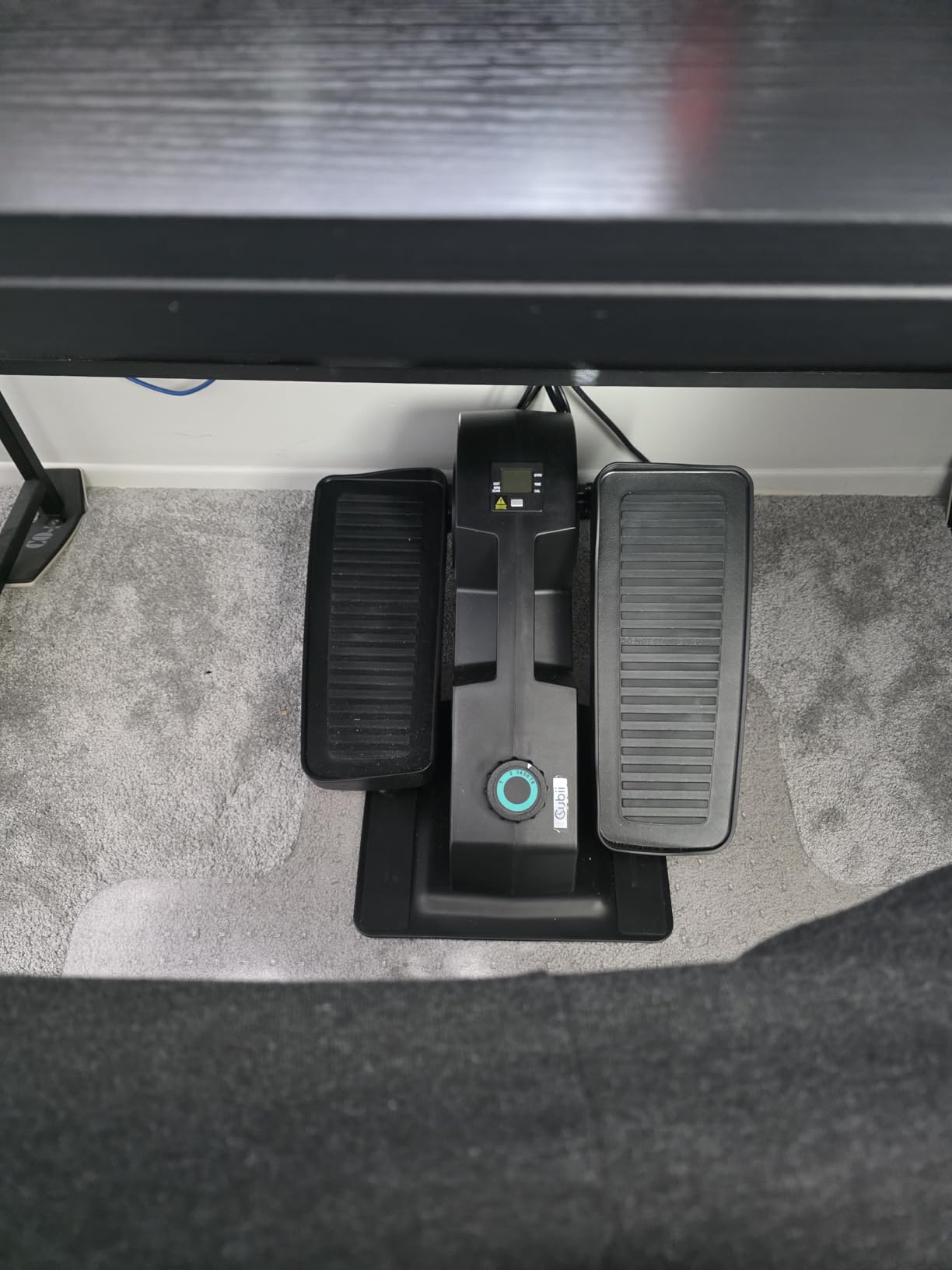 Cubii JR1, Under Desk Elliptical, Under Desk Bike Pedal Exerciser, Seated Elliptical, Work from Home Fitness, Mini Elliptical Machines for Home Use, Cubii Exerciser for Seniors, Desk Exercise customer photo 1