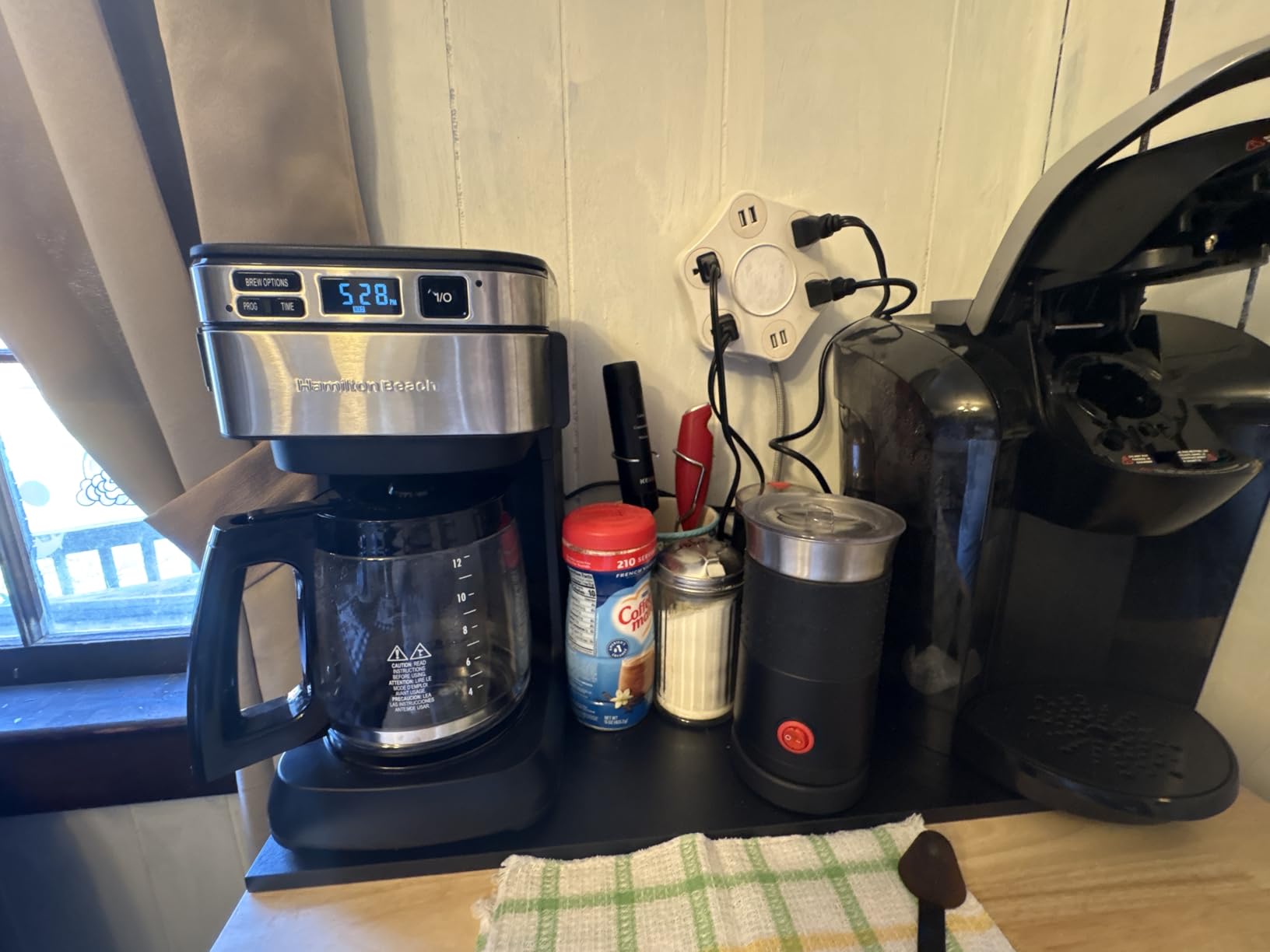 Hamilton Beach 12 Cup Programmable Coffee Maker, FrontFill Drip Coffee Maker Customer Review Hamilton Beach 12 Cup Programmable Coffee Maker, FrontFill Drip Coffee Maker - Customer Photo 1