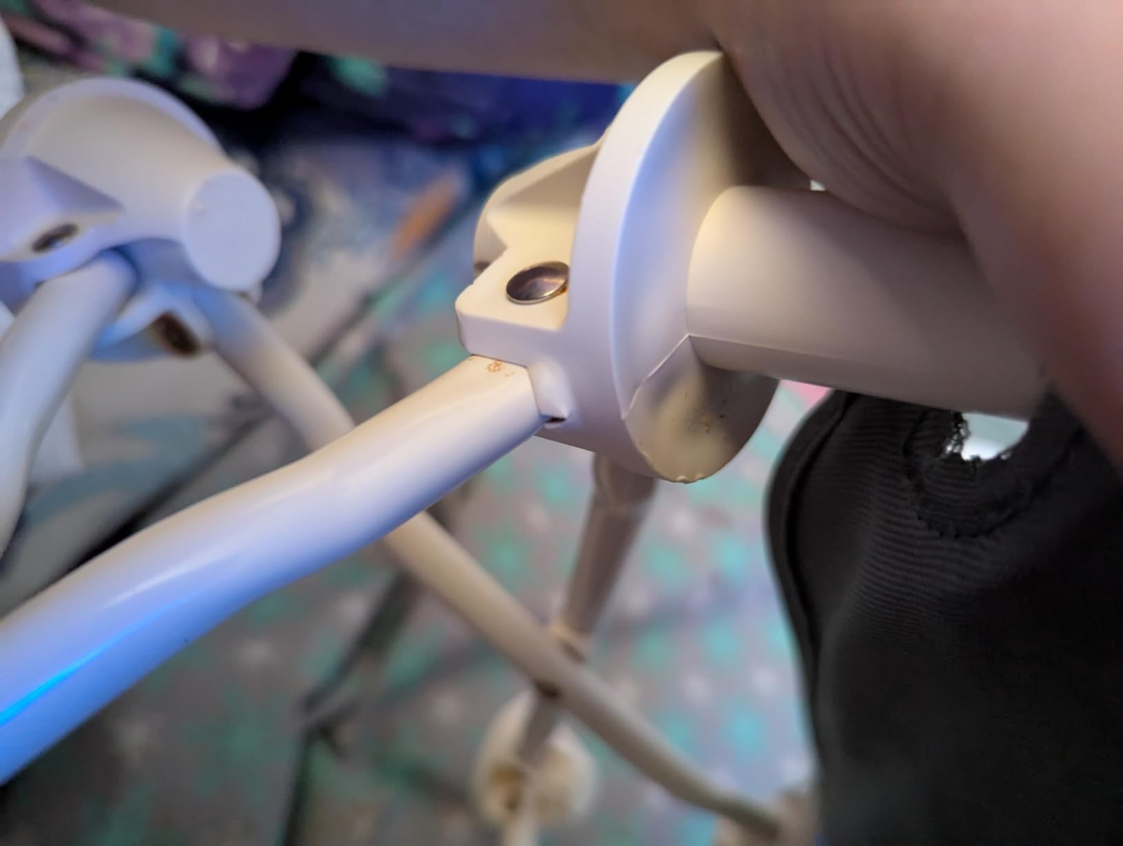 Hiccapop OmniBoost Travel Booster Seat with Tray for Baby, Dining Table, Camping, Beach, Grandma's | Folding Portable Tip-Free Design Straps to Kitchen Chairs customer photo 1