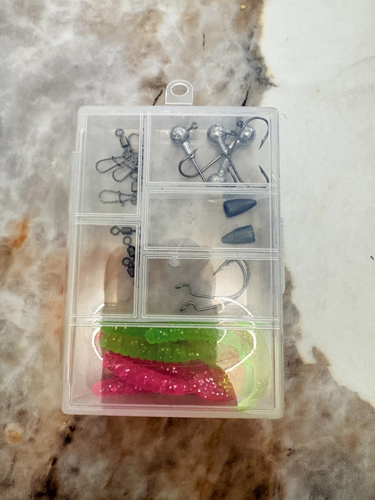 Fishing Pole Combo Set,2.1m/6.89ft 2PCS Collapsible Rods 2PCS Spinning Reels Lures Set Carrier Bag Carbon Fiber Telescopic Fishing Rods Sea Saltwater Freshwater Kit Fishing Rod Reel Combos customer photo 2