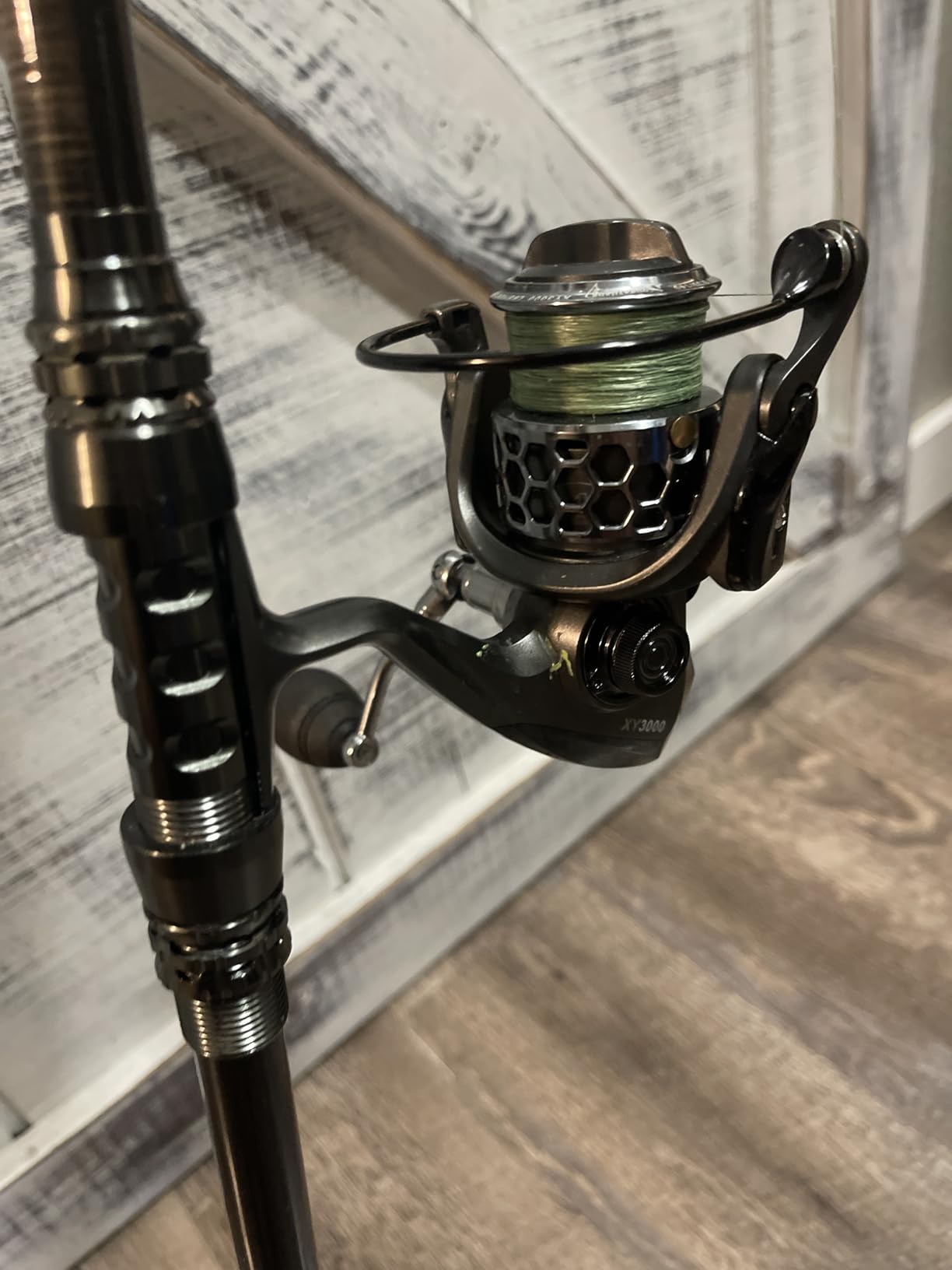 Sougayilang Fishing Rod Reel Combo with Telescopic Fishing Pole Spinning Reel Carrier Bag for Travel Saltwater Freshwater Fishing customer photo 1