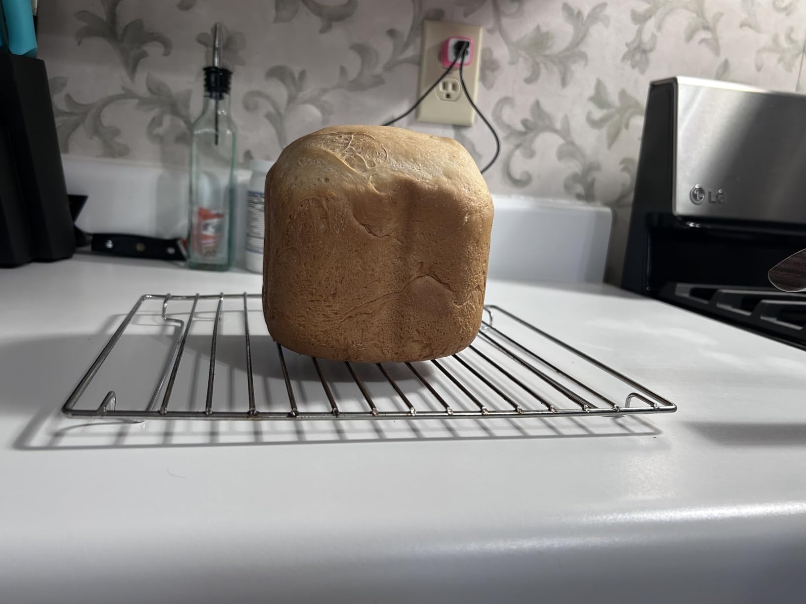 Cuisinart Bread Maker Machine, Stainless Steel Automatic Bread Machine with 12 Menu Options, 3 Loaf Sizes up to 2 Lb., 3 Crust Colors, Removable Nonstick Baking Pan & Kneading Paddle, CBK-110NAS customer photo 2