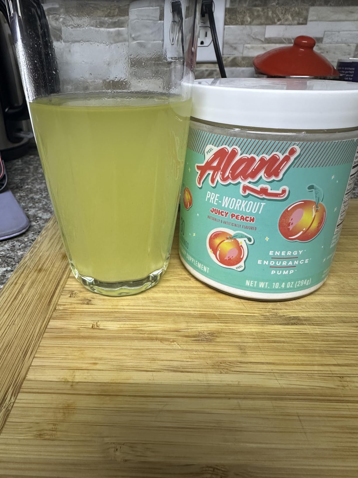 Alani Nu Pre Workout Powder Hawaiian Shaved ICE, Amino Energy Boost, Endurance Supplement, Sugar Free, 200mg Caffeine, L-Theanine, Beta-Alanine, L-Citrulline, 30 Servings customer photo 1