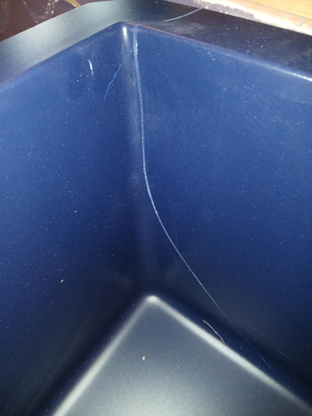 Ruvati 32 x 19 inch epiGranite Undermount Granite Composite Quartz Single Bowl Kitchen Sink - Midnight Black - RVG2033BK Customer Review Ruvati 32 x 19 inch epiGranite Undermount Granite Composite Quartz Single Bowl Kitchen Sink - Midnight Black - RVG2033BK - Customer Photo 3