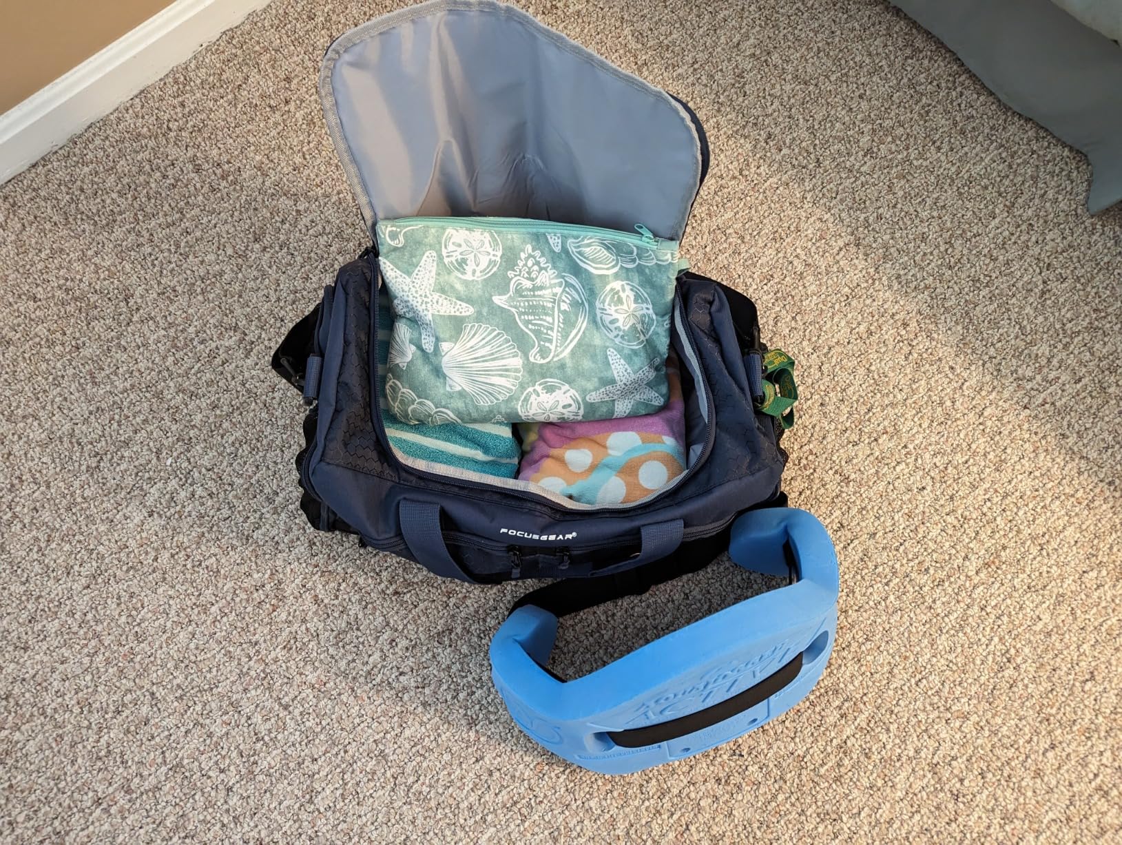 Ultimate Gym Bag 2.0: The Durable Crowdsource Designed Duffel Bag with 10 Optimal Compartments Including Water Resistant Pouch customer photo 2