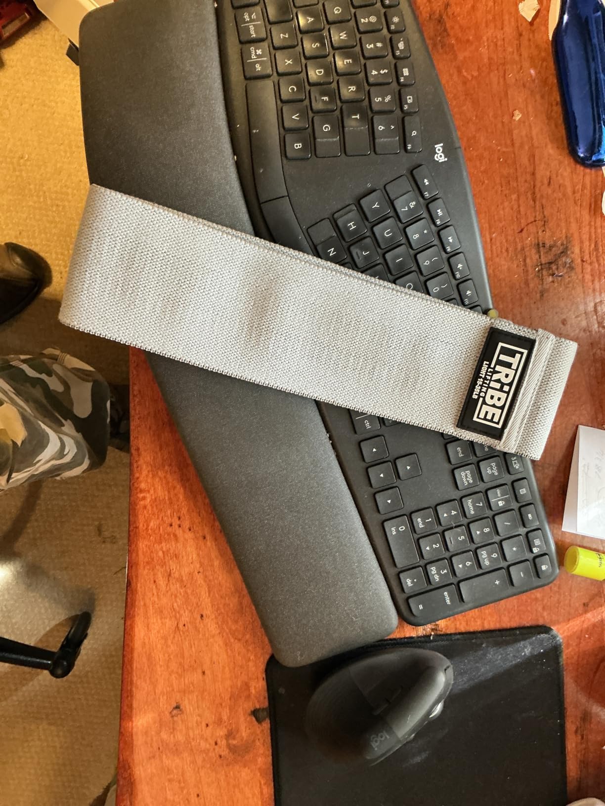 Tribe Lifting Fabric Resistance Bands for Legs - Workout Bands Resistance Bands for Men and Women - Booty Bands for Working Out - Exercise Bands Resistance Bands Set - Elastic Bands for Exercise customer photo 2