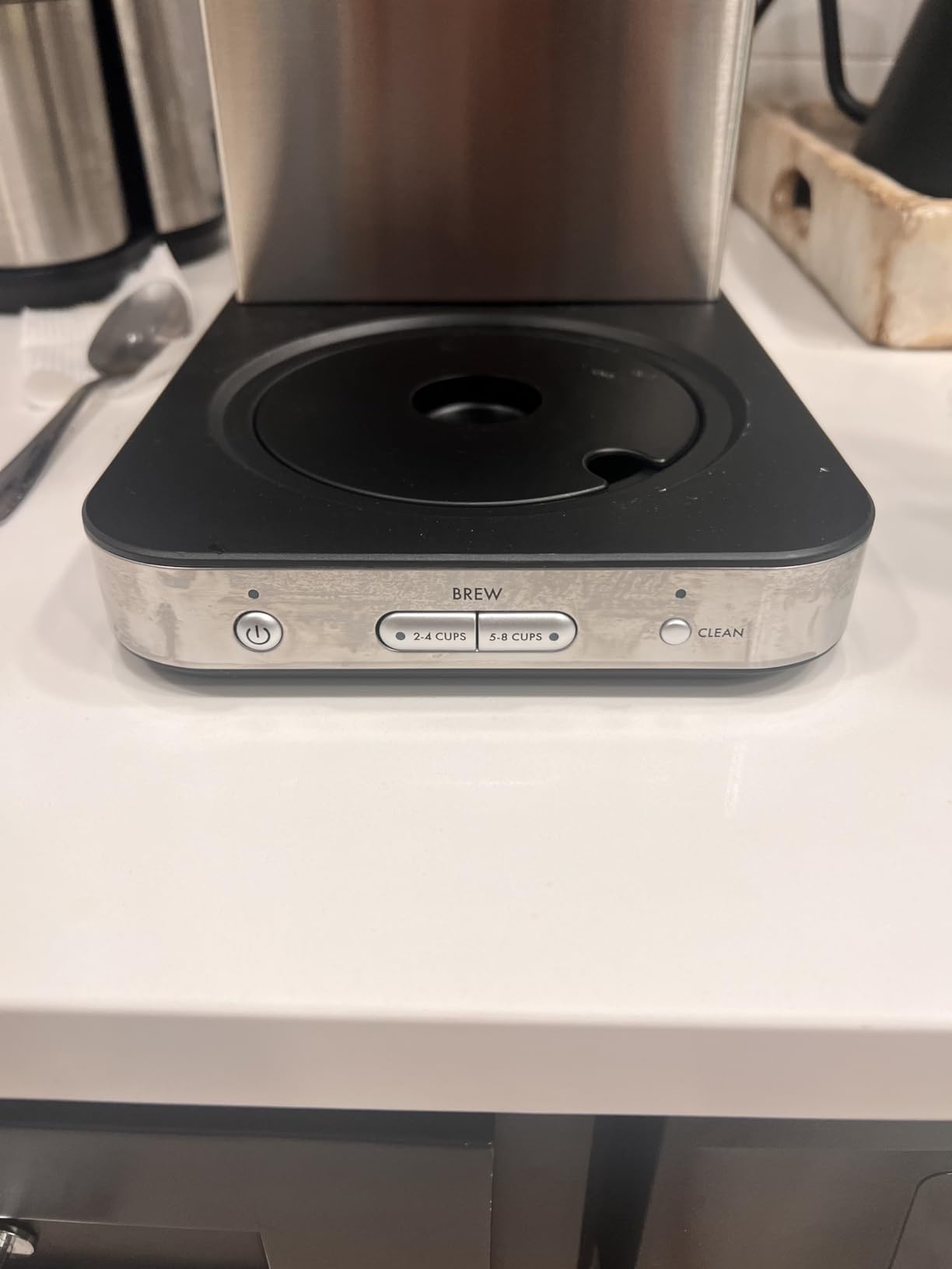 OXO Brew 8-Cup Coffee Maker - Single-Serve & Carafe, Thermal Stainless Steel, SCA Certified - Customer Photo 3