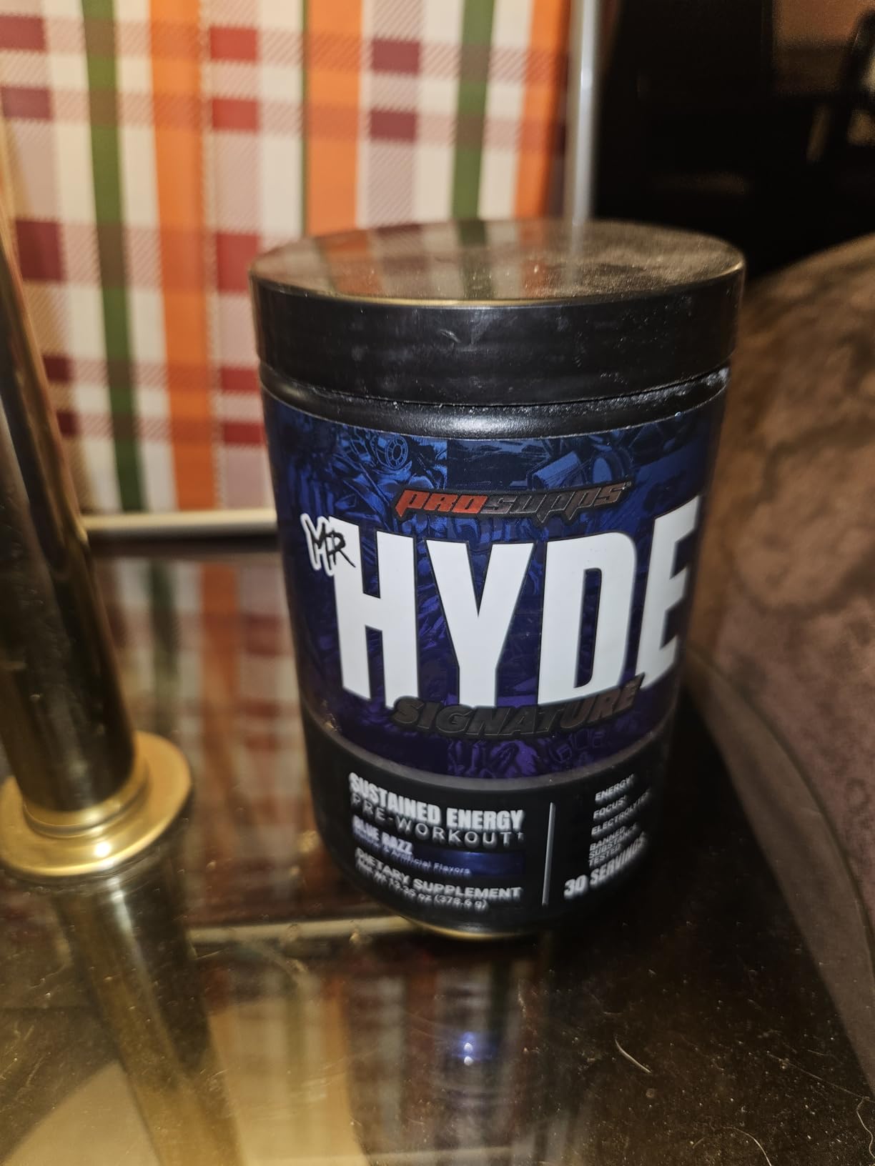 ProSupps Mr. Hyde Signature Pre Workout Powder with Creatine, Beta Alanine & Caffeine - Performance, Energy & Endurance - Clean Fitness & Gym Supplements for Men & Women (Blue Razz, 30 Servings) customer photo 1