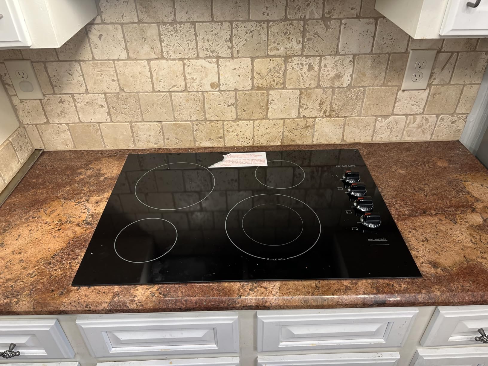 Frigidaire FFEC3025UB 30 Inch Electric Smoothtop Style Cooktop with 4 Elements in Black - Customer Photo 1