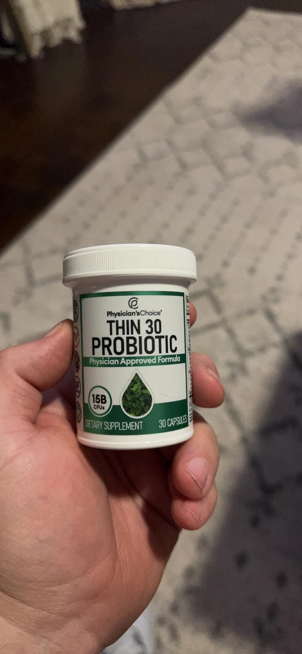 Physician's CHOICE Probiotics for Weight Management & Bloating - 6 Probiotic Strains - Prebiotics - Key ingredient Cayenne - Supports Gut Health - Weight Management for Women & Men - Green Tea - 30 CT customer photo 2