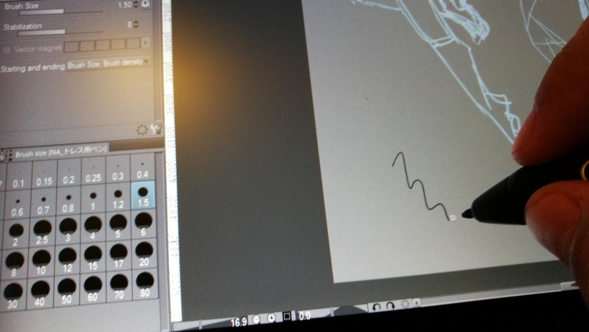 HUION KAMVAS Pro 16 Drawing Tablet with Screen, 15.6 inch Pen Display Anti-Glare Glass 6 Shortcut Keys Adjustable Stand, Graphics Tablet for Drawing, Writing, Design, Work with Windows, Mac and Linux customer photo 2