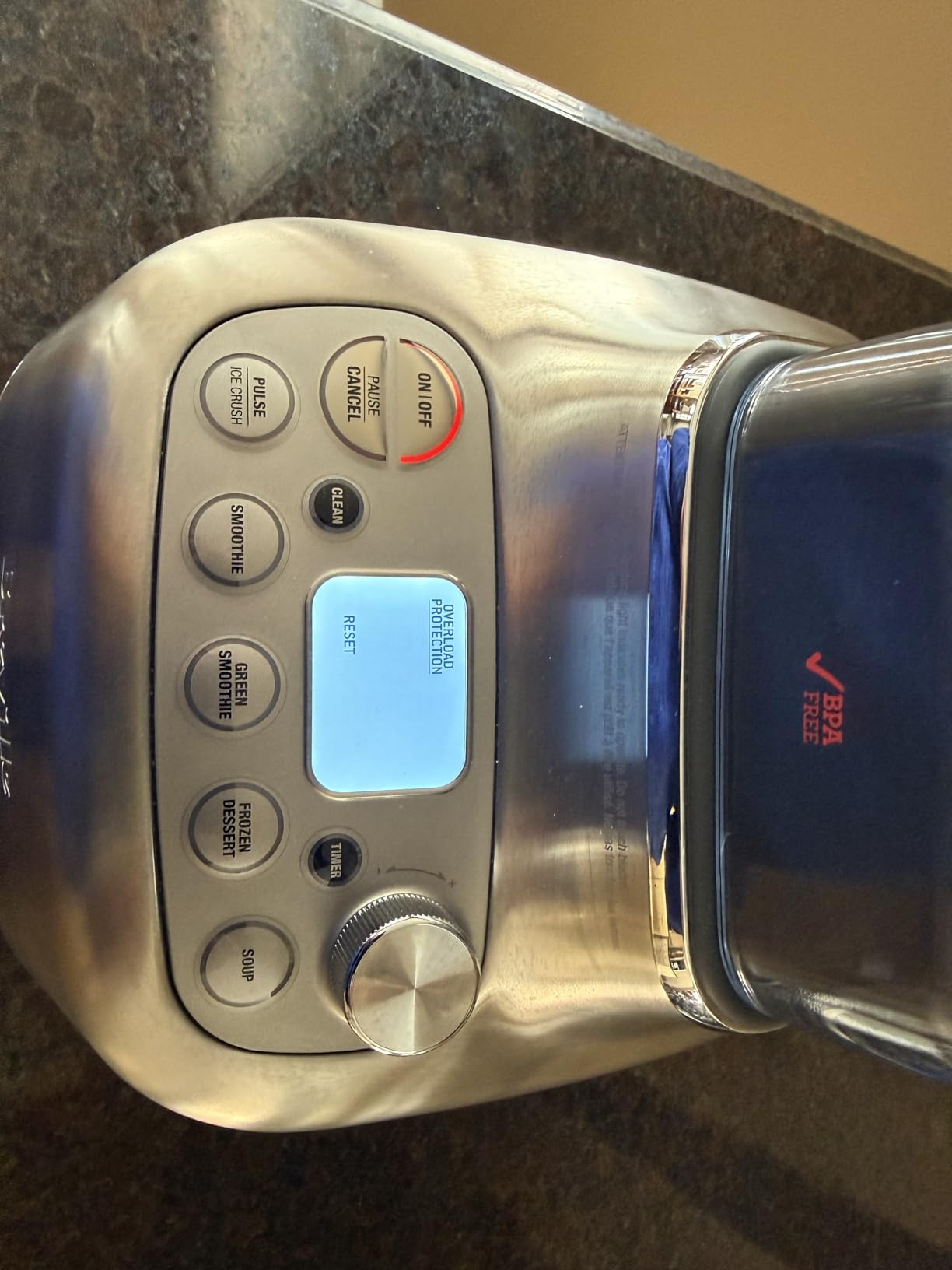 Breville Super Q Commercial-Grade Home Blender, Brushed Stainless Steel, BBL920BSS customer photo 1