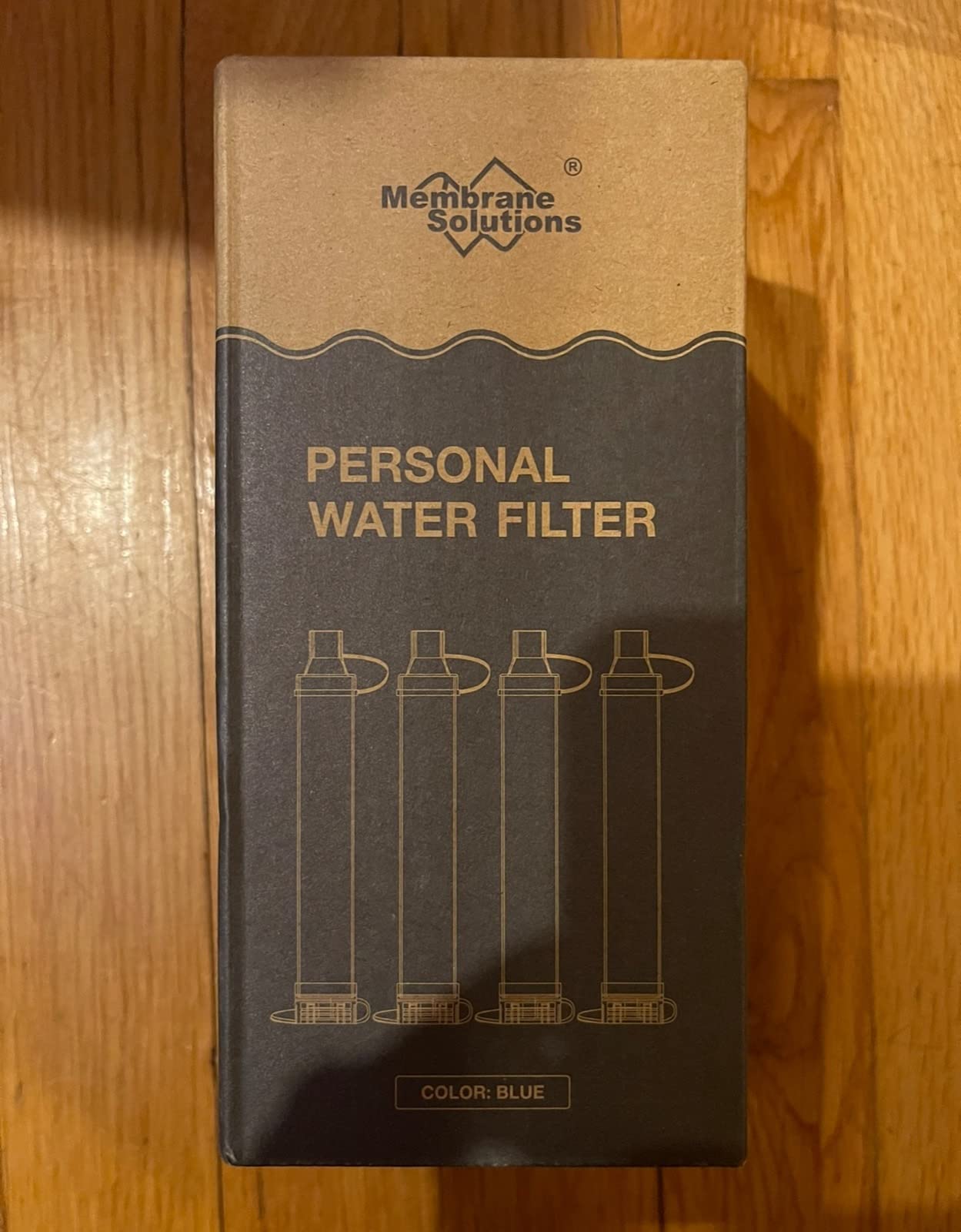 Membrane Solutions Straw Water Filter S1, NSF/ANSI 42&372&401 certificated - Customer Photo 1