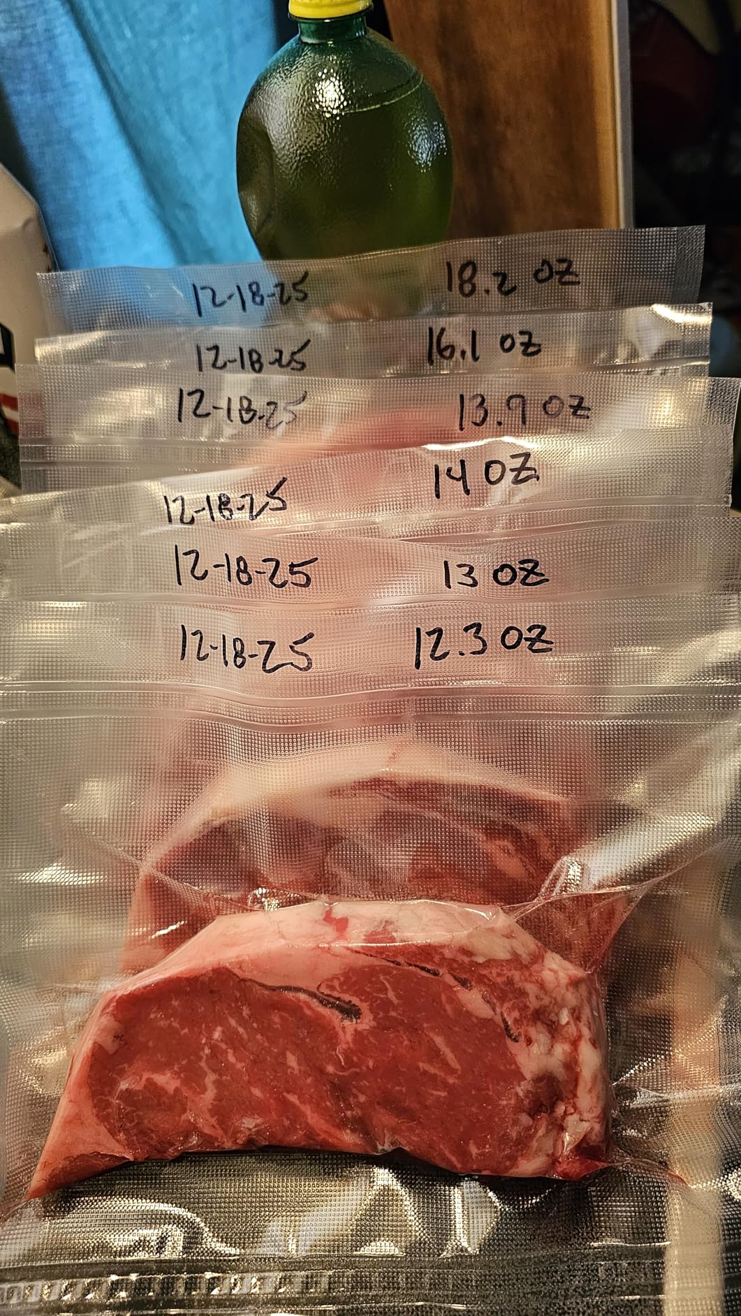 Wevac Vacuum Sealer Bags 11x50 Rolls 2 pack for Food Saver, Seal a Meal, Weston. Commercial Grade, BPA Free, Heavy Duty, Great for vac storage, Meal Prep or Sous Vide Customer Review Wevac Vacuum Sealer Bags 11x50 Rolls 2 pack for Food Saver, Seal a Meal, Weston. Commercial Grade, BPA Free, Heavy Duty, Great for vac storage, Meal Prep or Sous Vide - Customer Photo 2