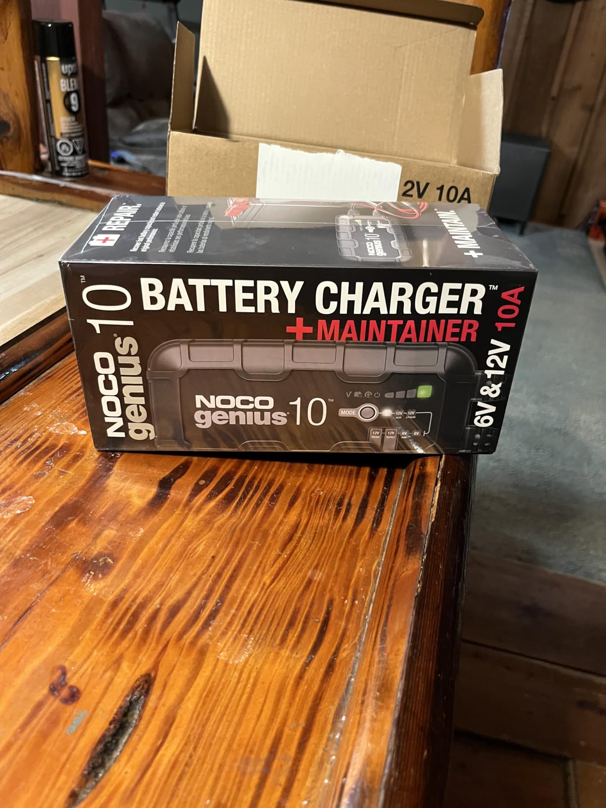 NOCO GENIUS10: 10A 6V/12V Smart Battery Charger - Automatic Maintainer, Trickle Charger & Desulfator with Overcharge Protection & Temperature Compensation - for Lead-Acid & Lithium Batteries customer photo 1