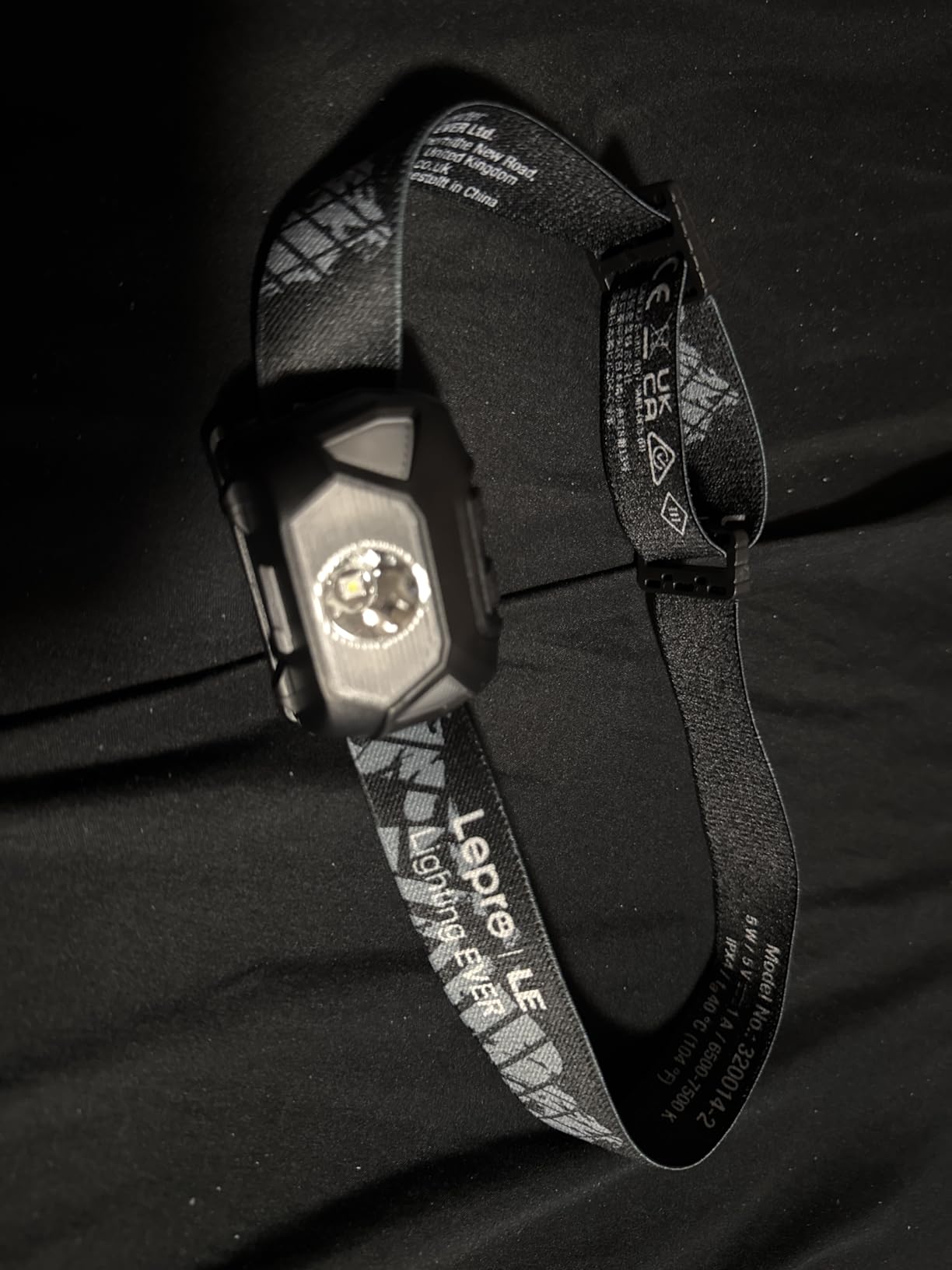 Lepro LE Headlamp Rechargeable, LED Head Lamp with 6 Modes for Camping & Hiking Gear Essentials, IPX4 Waterproof High Lumen Bright Headlight Flashlights with Adjustable Headband, USB Cable Include customer photo 1